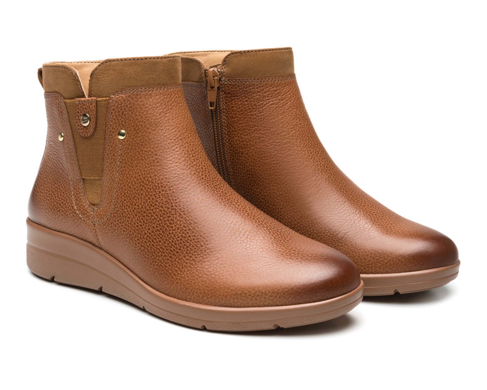 Foto 1 | Foto 1 | Botines Confort Flexi Arel de Piel para Mujer