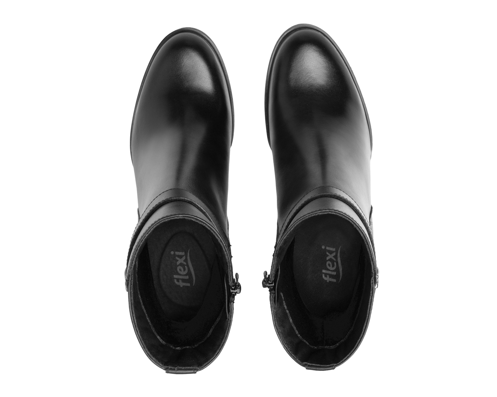 Foto 4 pulgar | Foto 3 | Botines Casuales Flexi Mariela de Piel para Mujer
