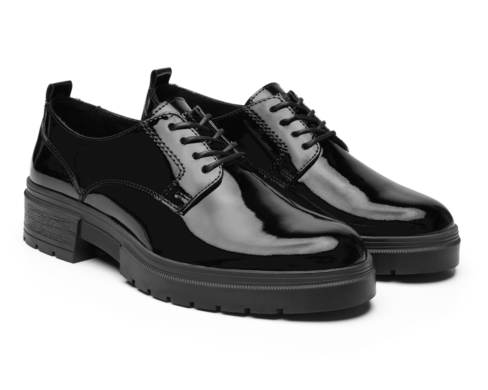 Foto 2 pulgar | Foto 1 | Zapatos Escolares Flexi de Piel para Mujer