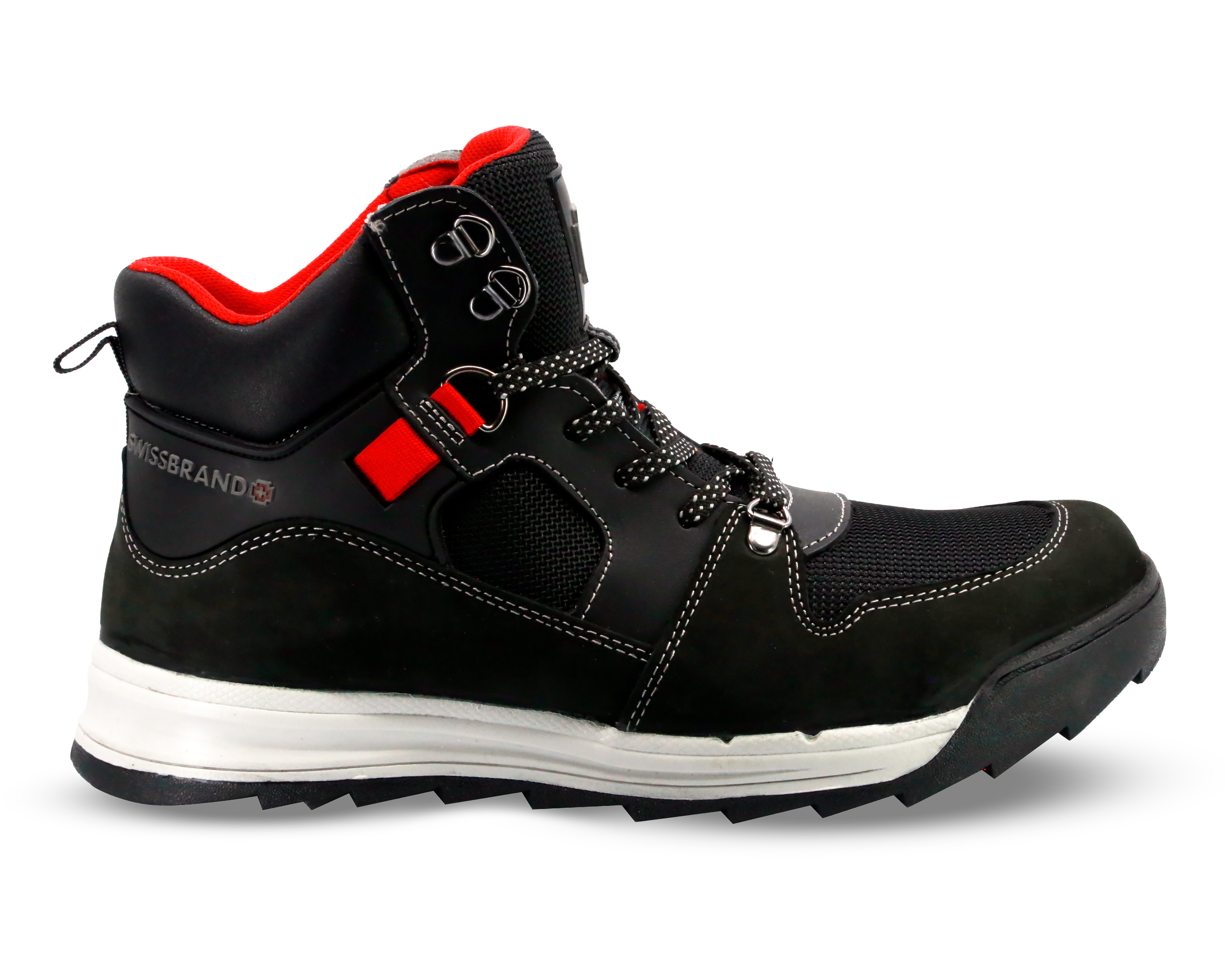 Foto 4 | Foto 4 | Botas Outdoor Swissbrand de Piel para Hombre