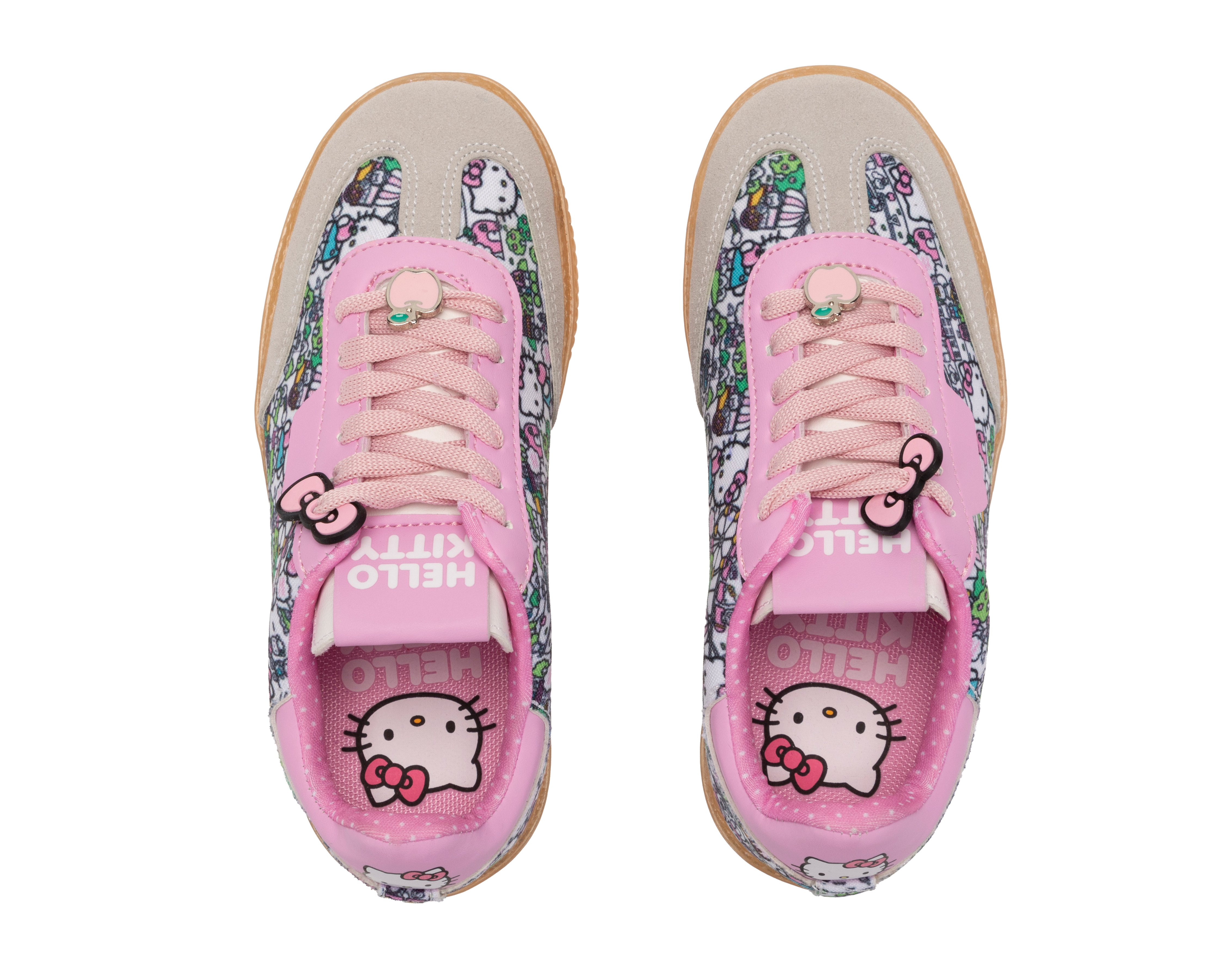 Foto 4 pulgar | Foto 3 | Tenis Casuales Hello Kitty para Niña