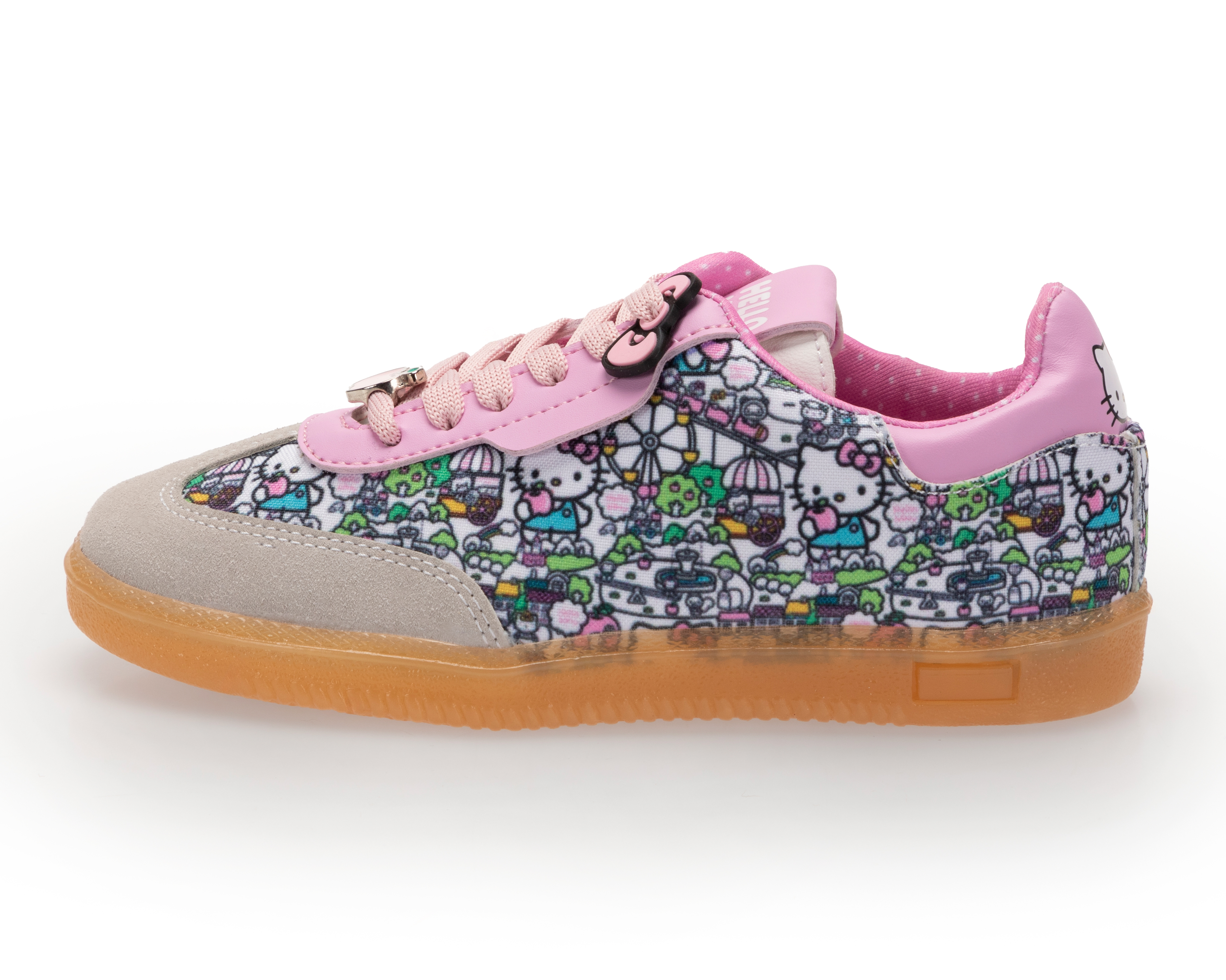 Foto 5 pulgar | Foto 4 | Tenis Casuales Hello Kitty para Niña