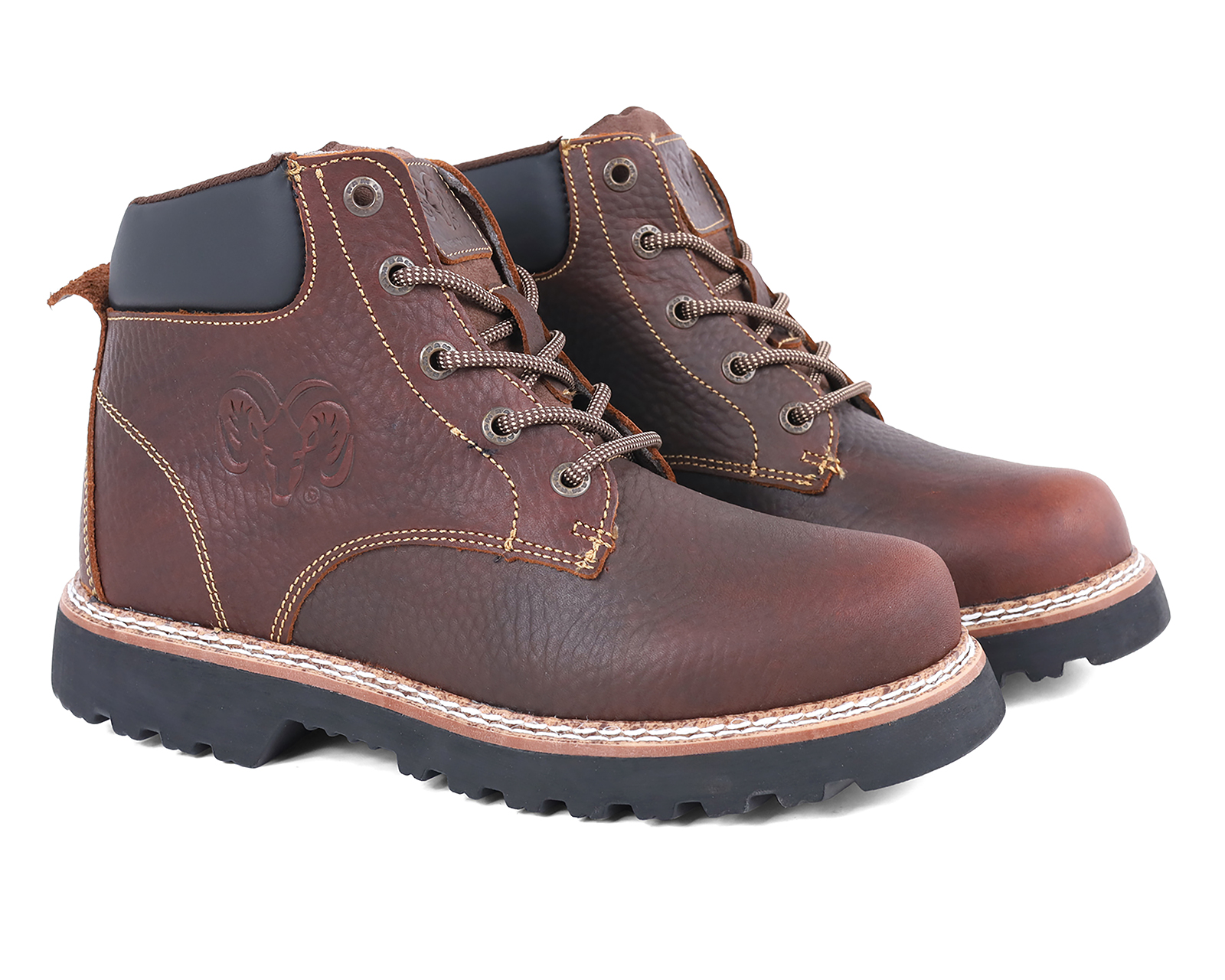 Foto 1 | Foto 1 | Botas Casuales Ram de Piel para Hombre