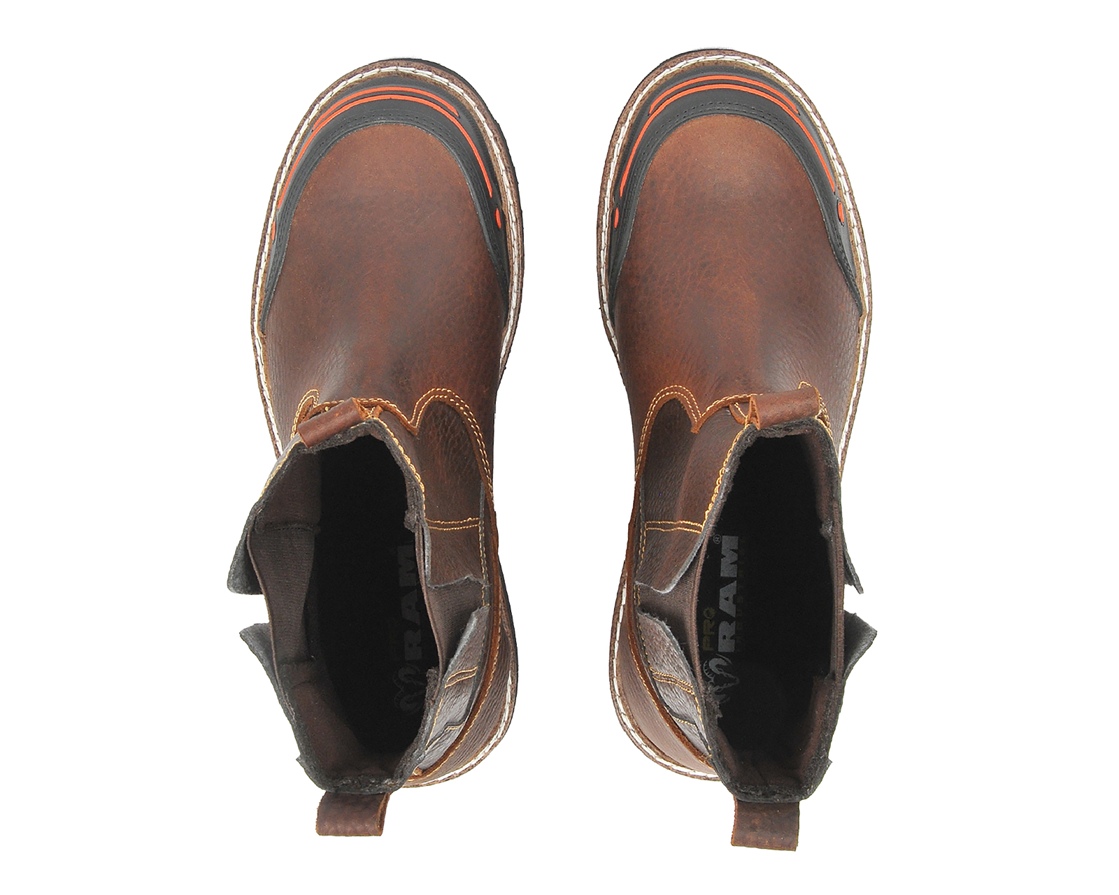 Foto 4 pulgar | Foto 3 | Botas de Trabajo Ram de Piel para Hombre