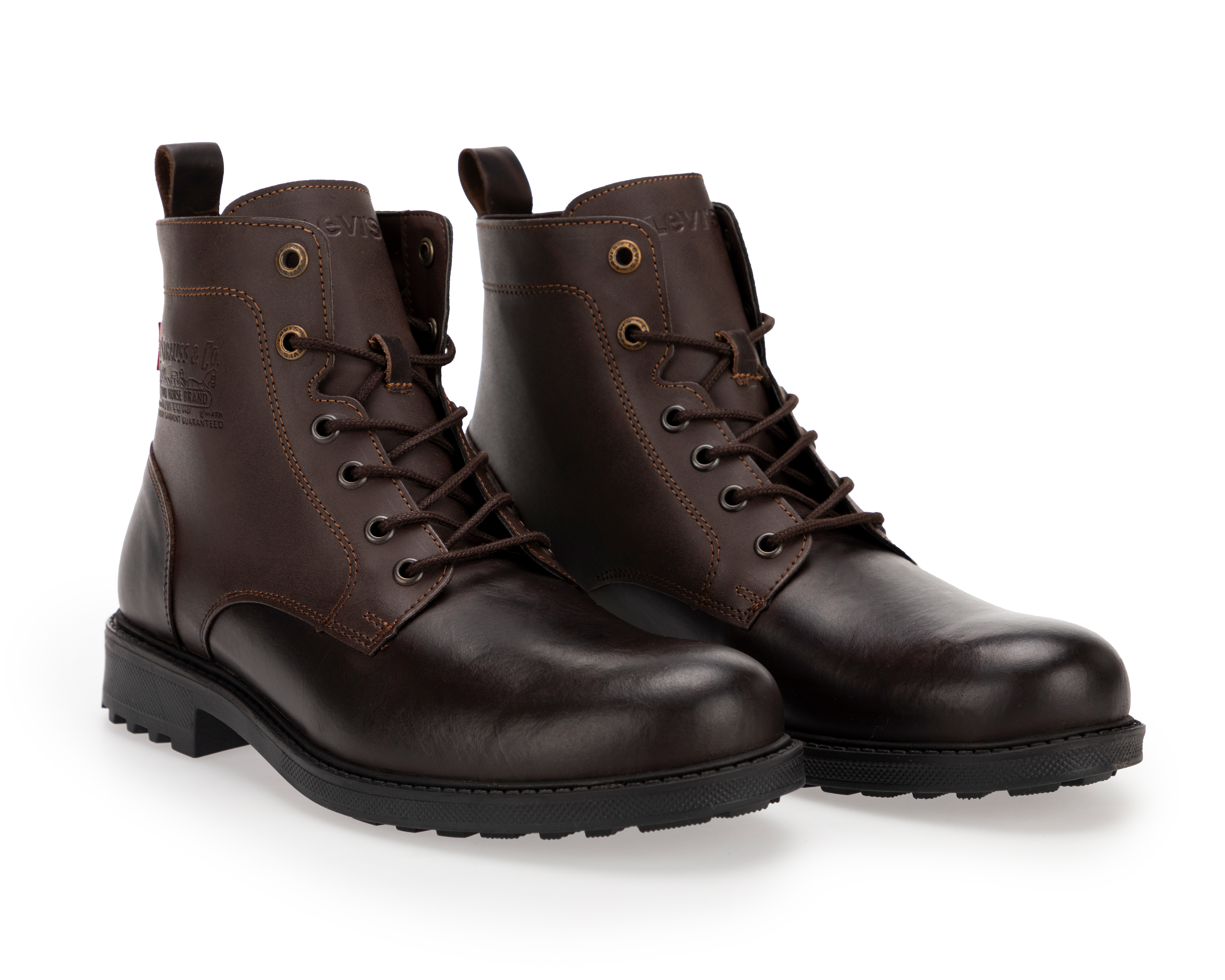 Foto 2 pulgar | Foto 1 | Botas Casuales Levi's Blues de Piel para Hombre