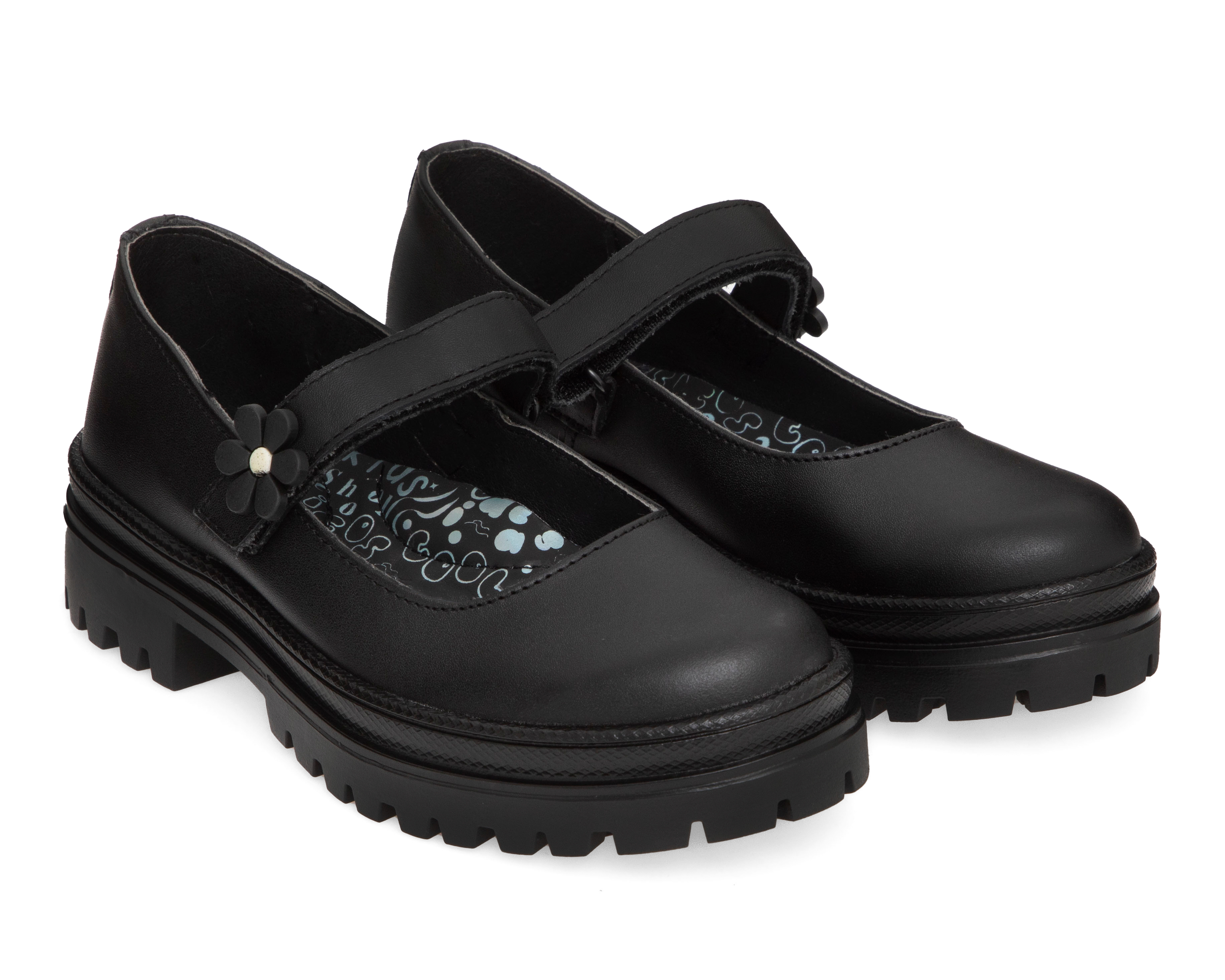 Zapatos Escolares Blasito de Piel para Niña