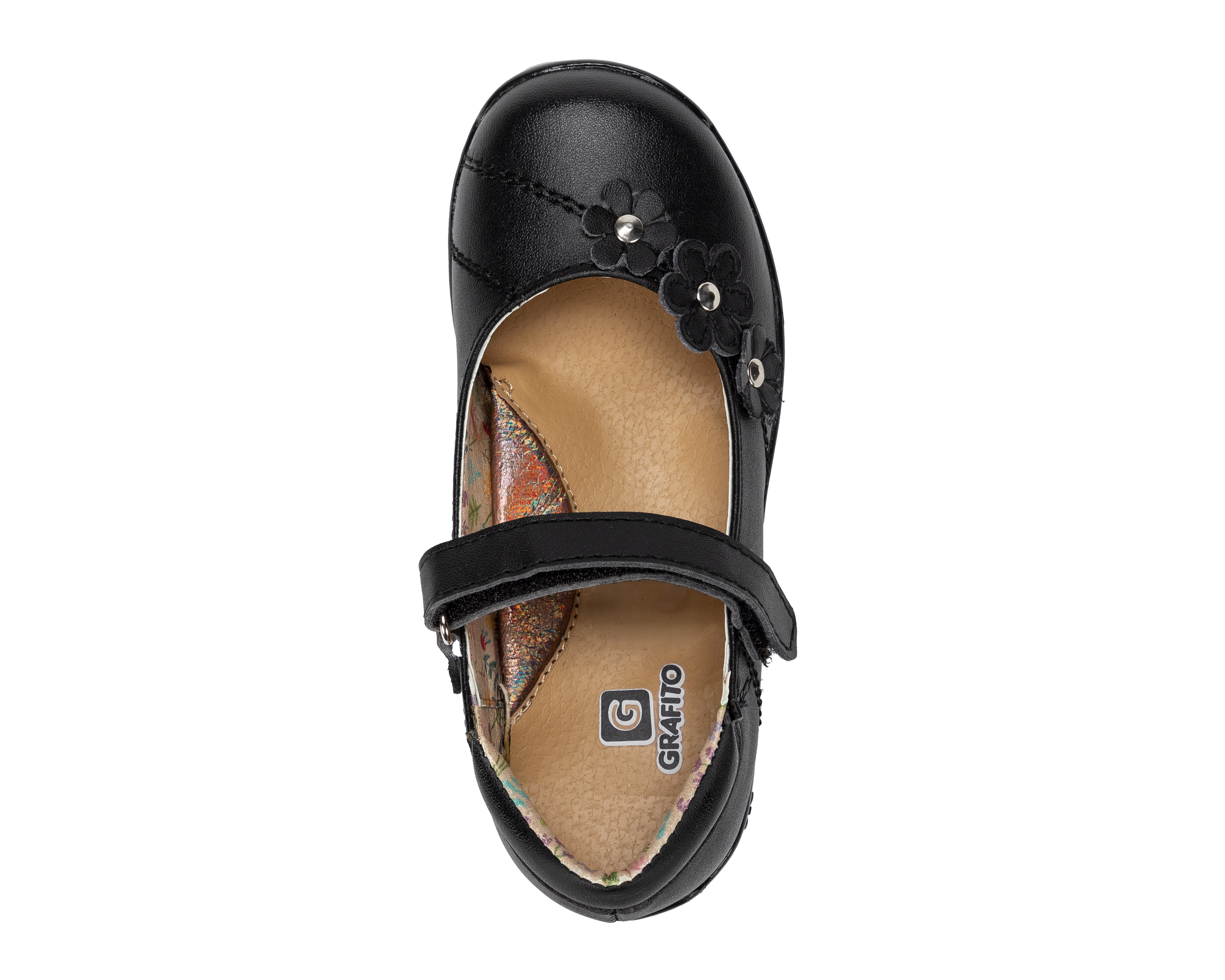 Foto 4 | Foto 4 | Zapatos Escolares Grafito para Niña