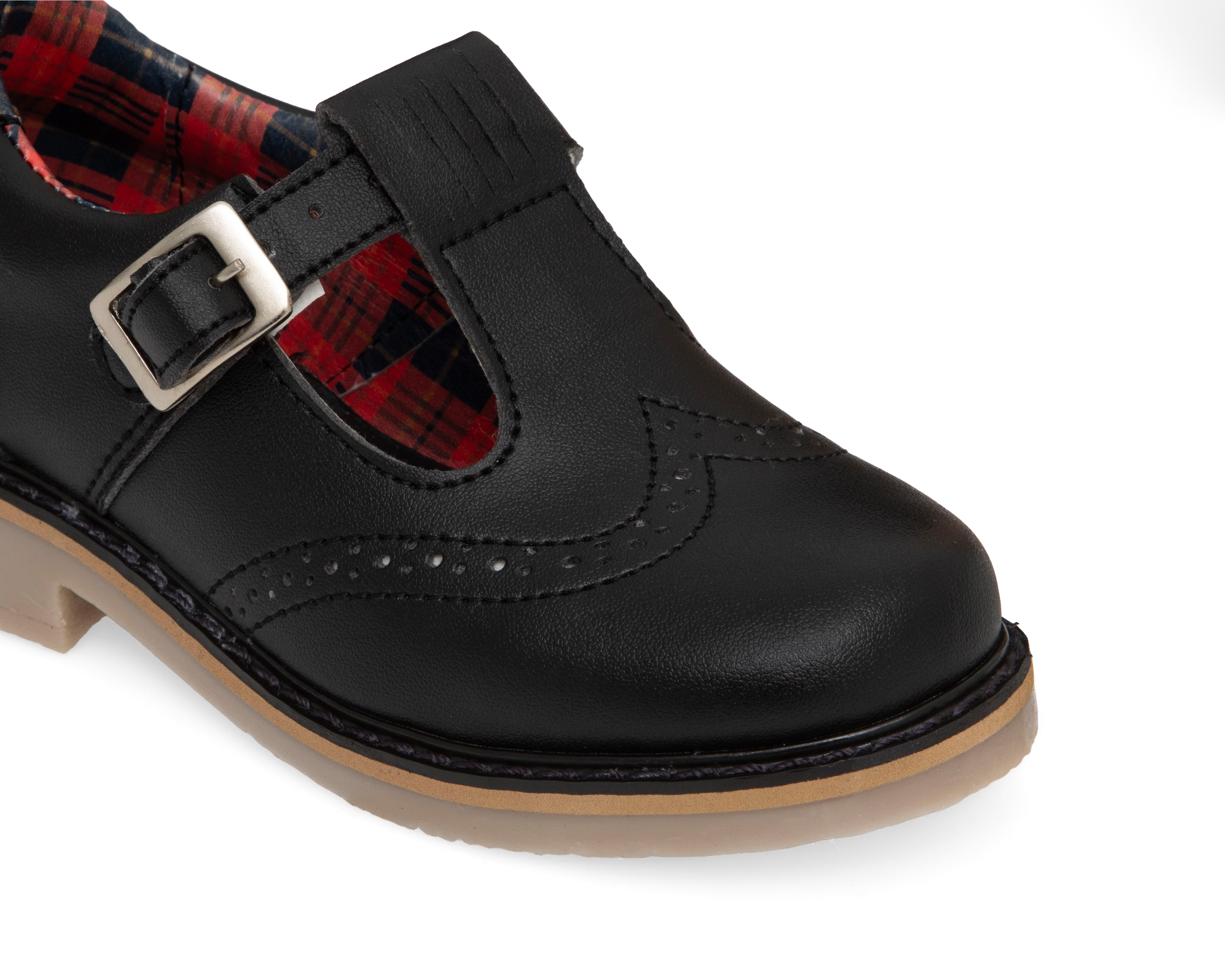 Foto 7 pulgar | Foto 6 | Zapatos Escolares Grafito para Niña