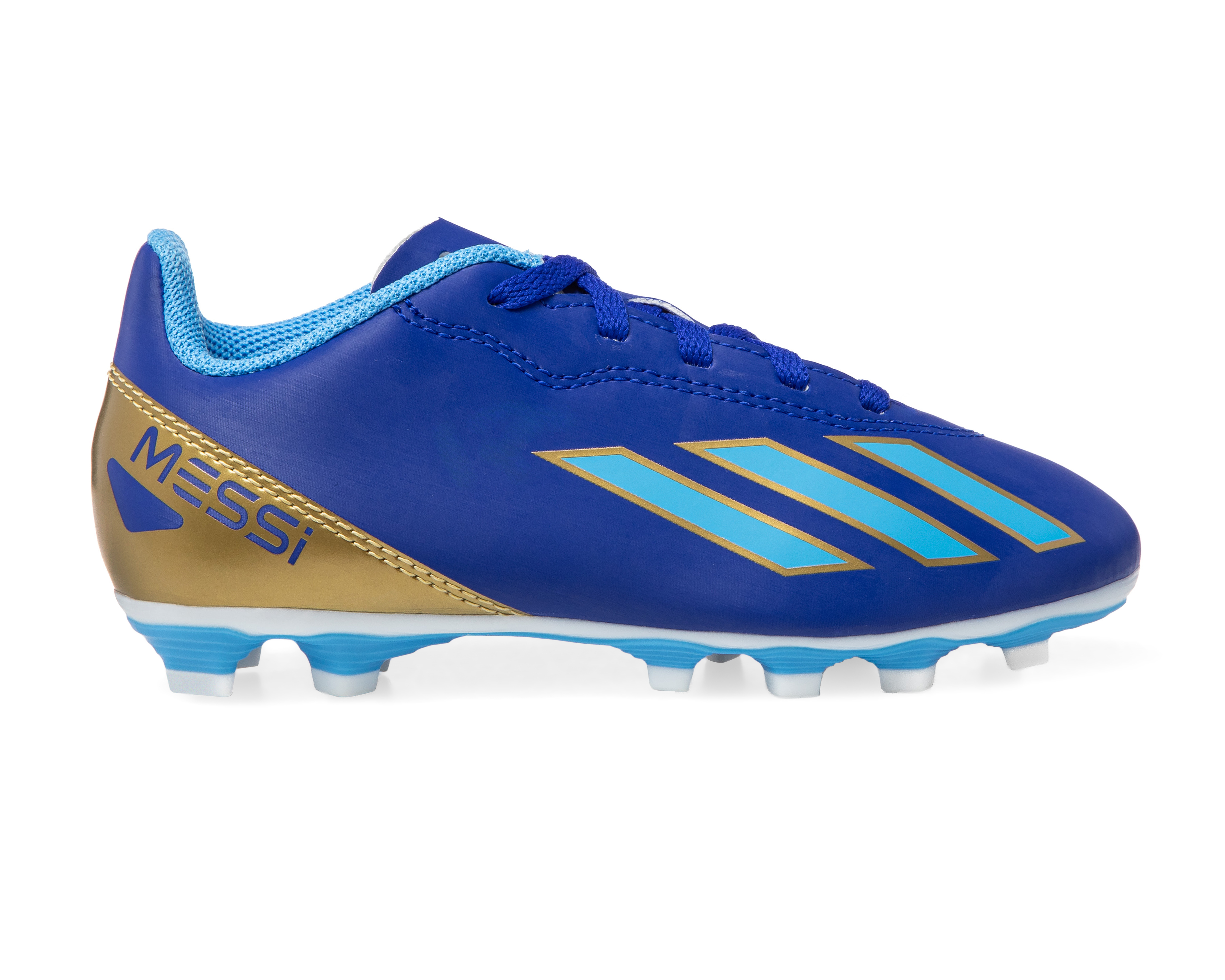 Foto 3 pulgar | Foto 2 | Taquetes para Futbol Adidas Crazyfast Messi Club para Niño
