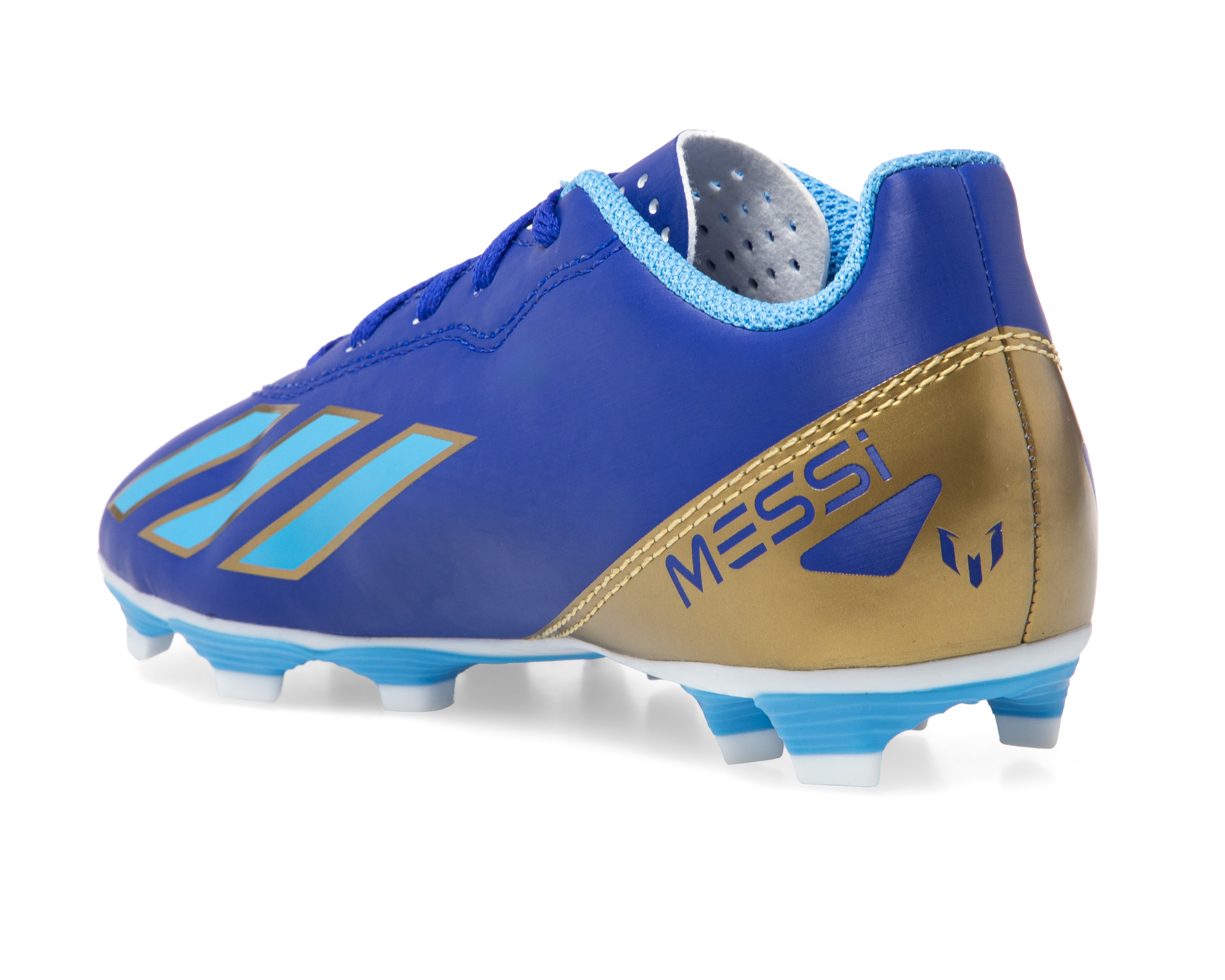 Foto 4 pulgar | Foto 3 | Taquetes para Futbol Adidas Crazyfast Messi Club para Niño