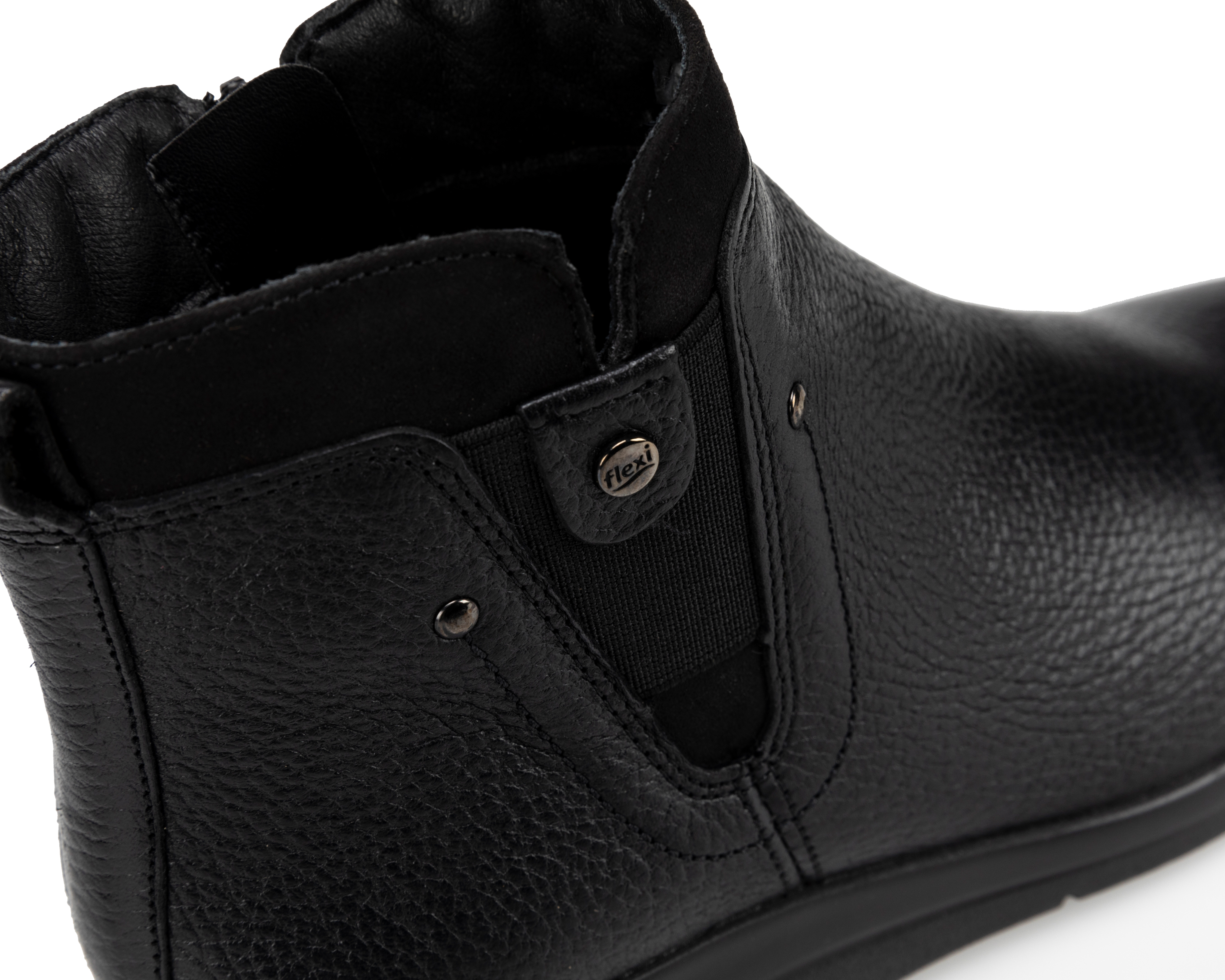 Foto 7 pulgar | Foto 6 | Botines Confort Flexi de Piel para Mujer