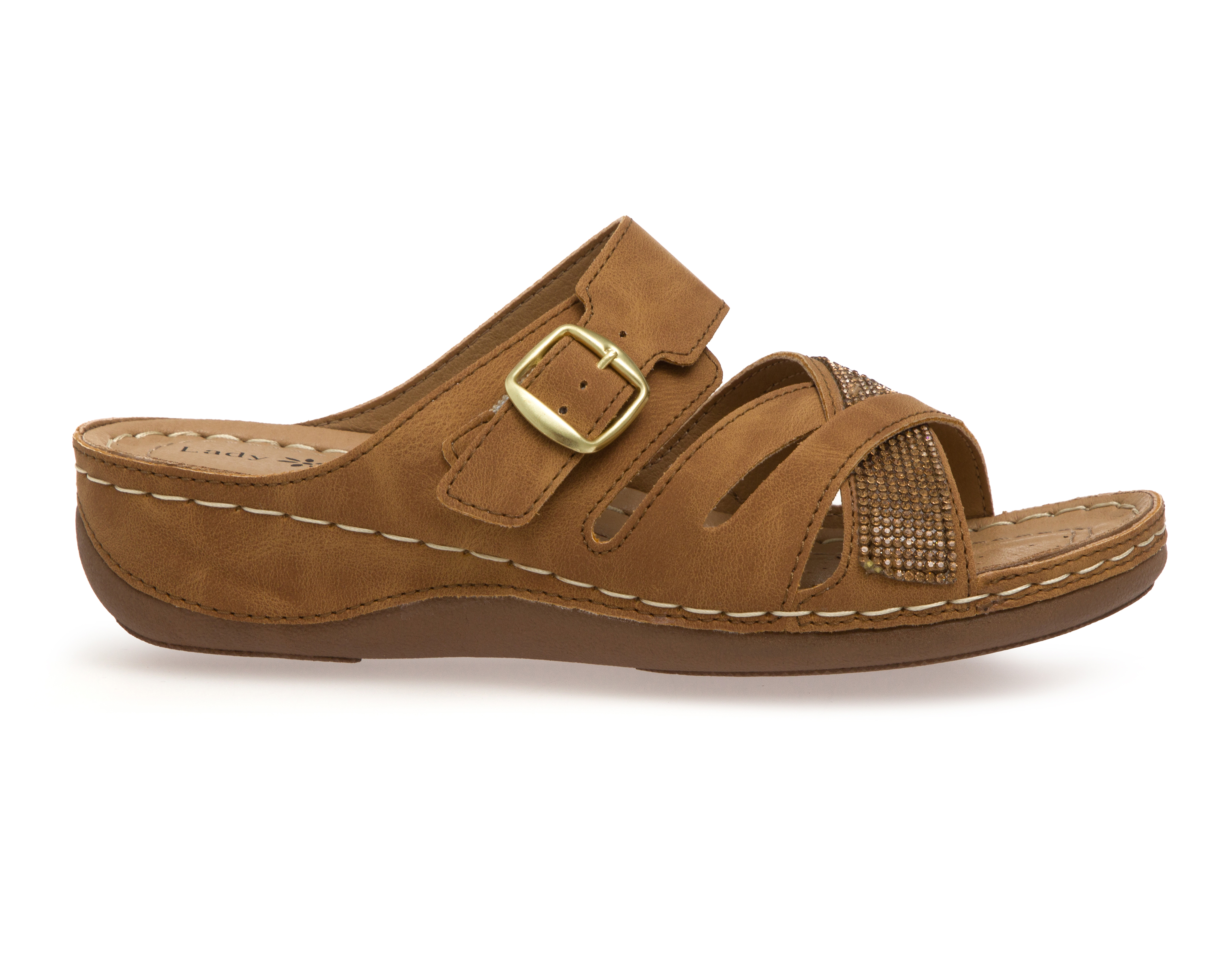 Foto 3 pulgar | Foto 2 | Sandalias Confort Lady Sun Conforto para Mujer