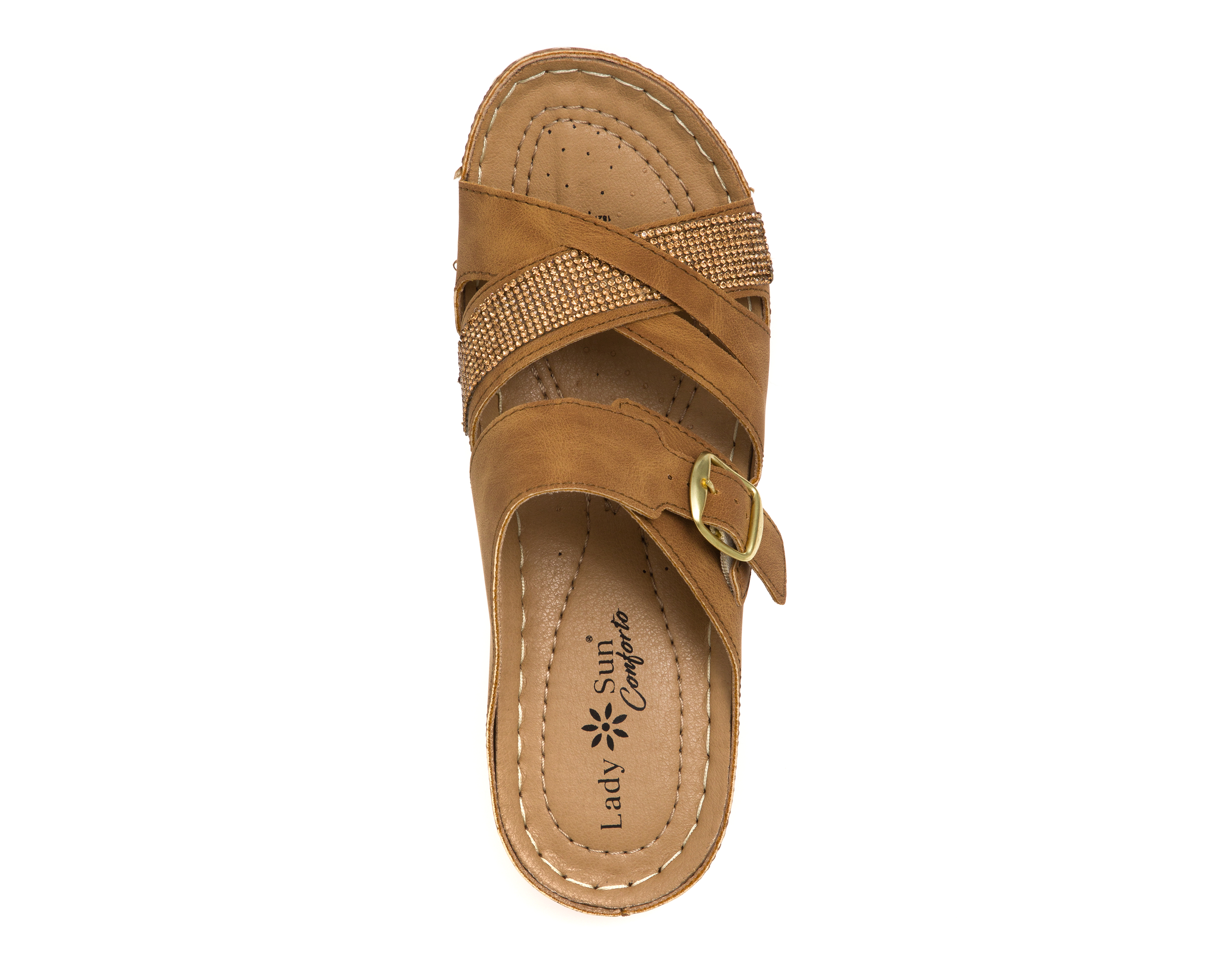 Foto 6 pulgar | Foto 5 | Sandalias Confort Lady Sun Conforto para Mujer