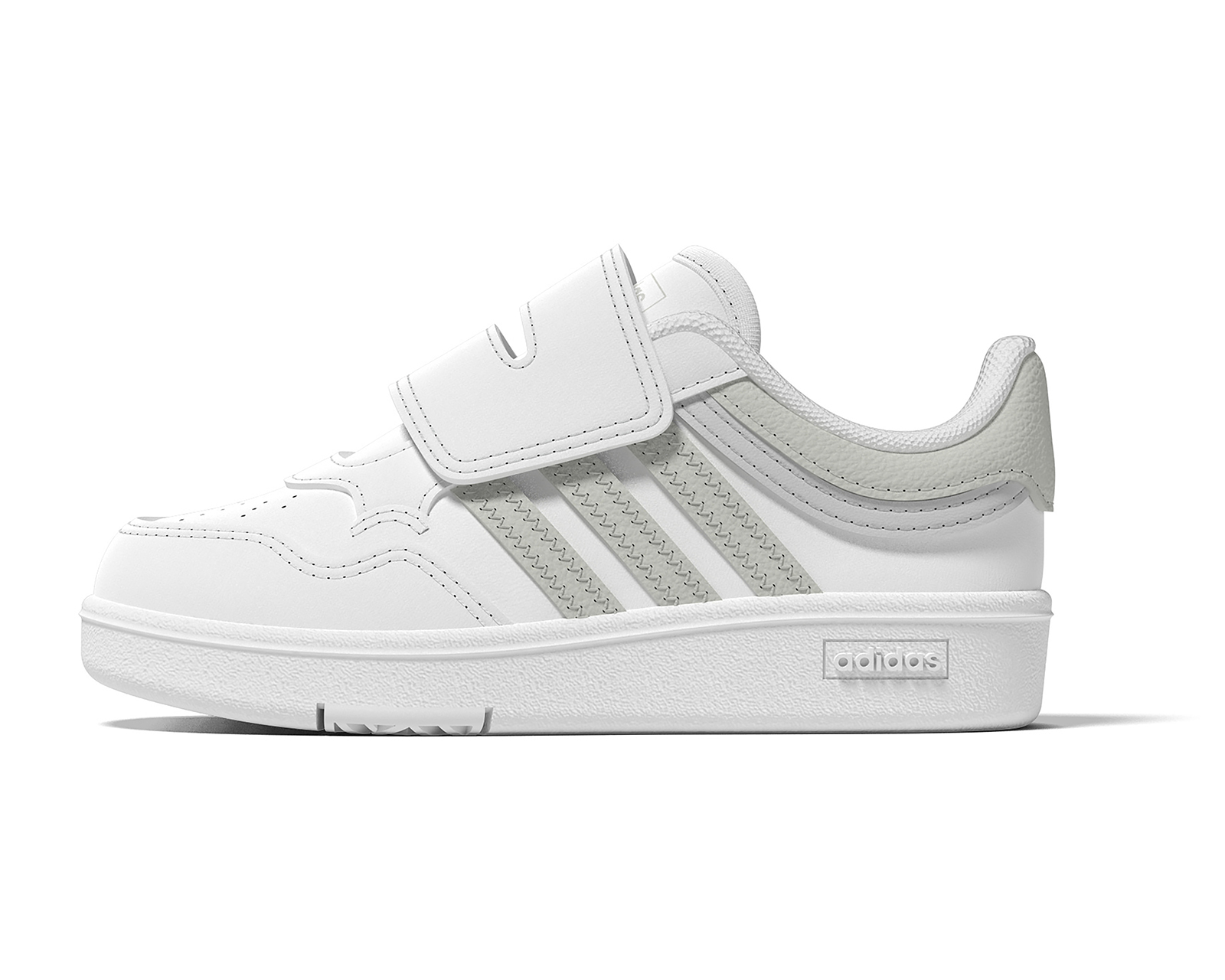 Foto 4 pulgar | Foto 3 | Tenis Adidas para Bebé Hoops 4.0