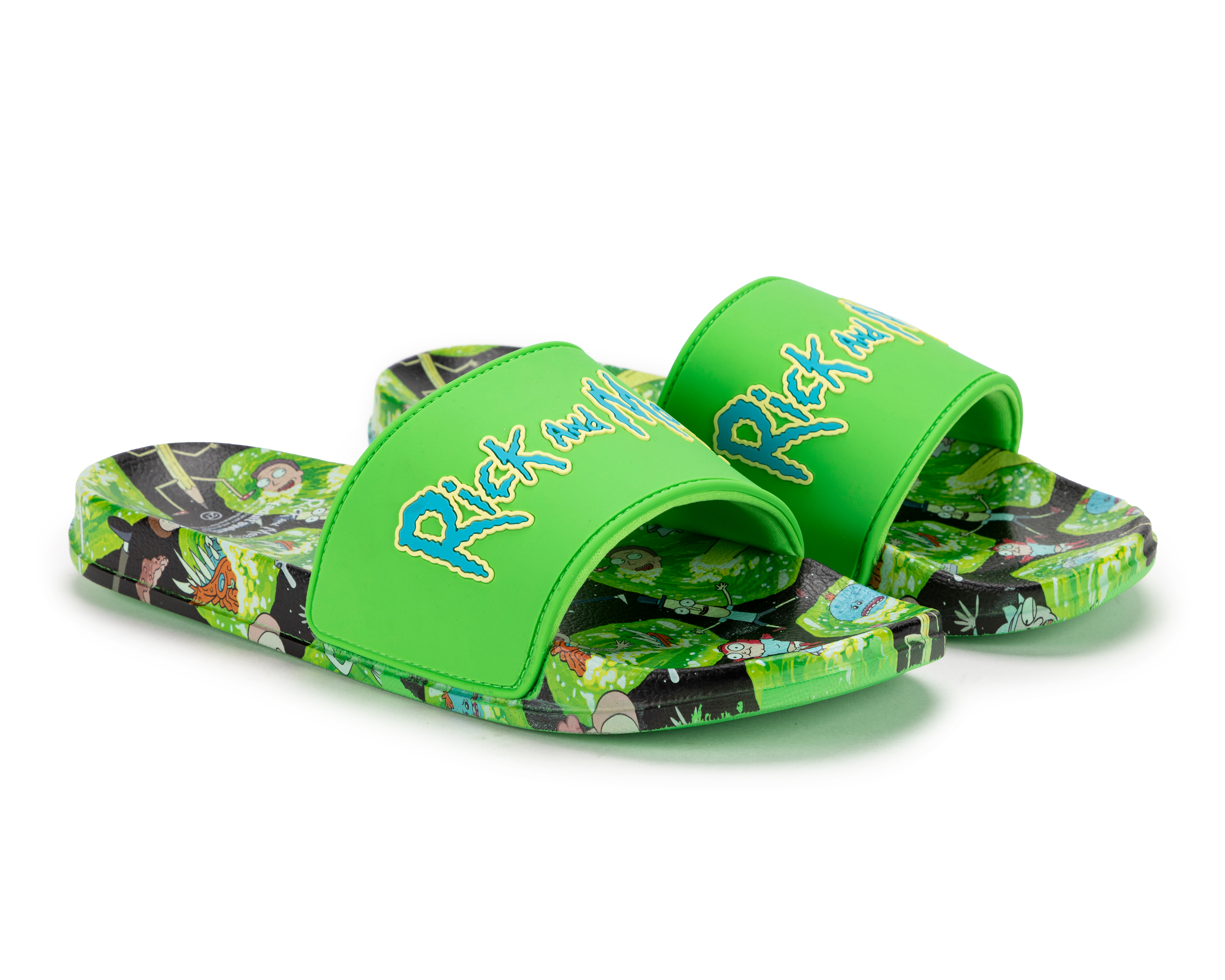 Foto 2 pulgar | Foto 1 | Sandalias de Playa Rick & Morty para Hombre