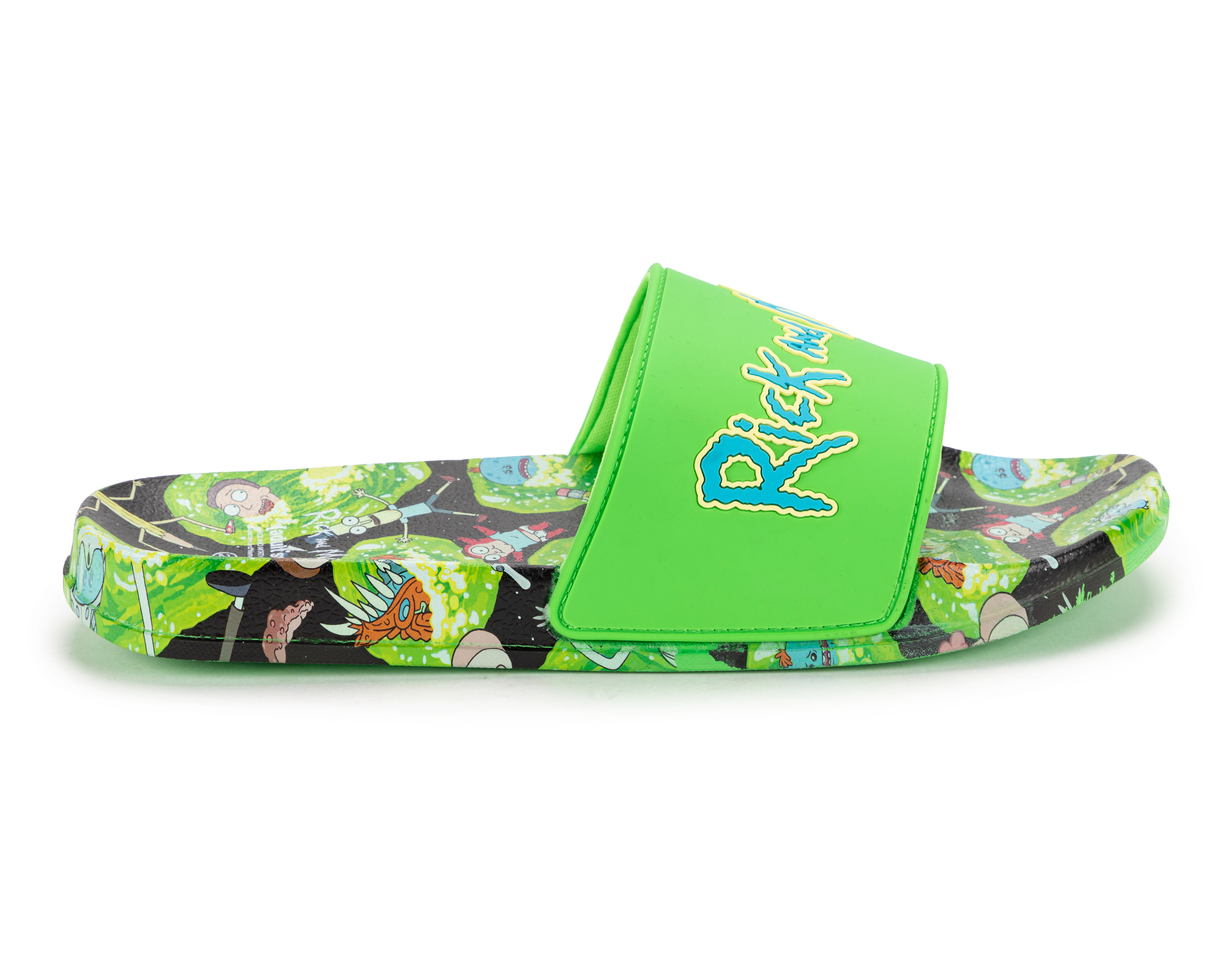 Foto 3 pulgar | Foto 2 | Sandalias de Playa Rick & Morty para Hombre