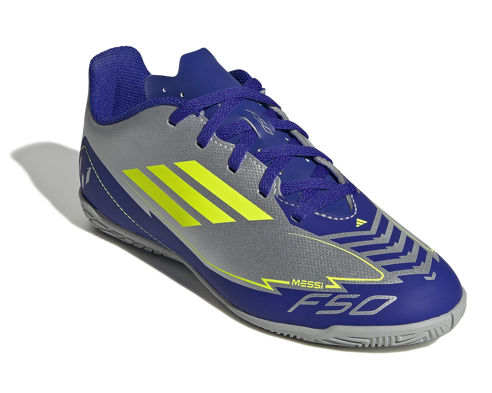 Tenis para Futbol de Sala Adidas F50 Club Messi Juvenil