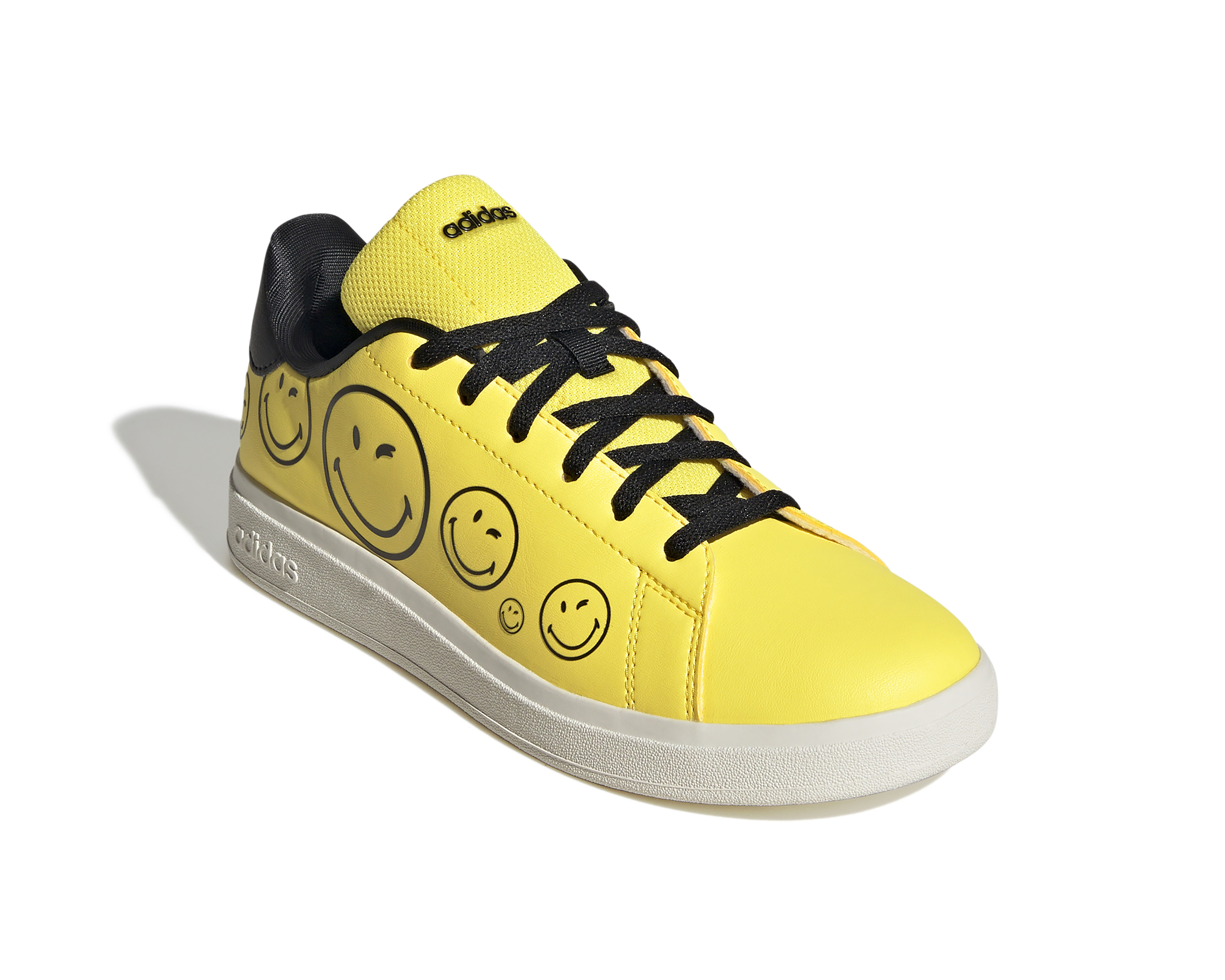 Foto 2 pulgar | Foto 1 | Tenis Adidas Advantage Smiley Juveniles