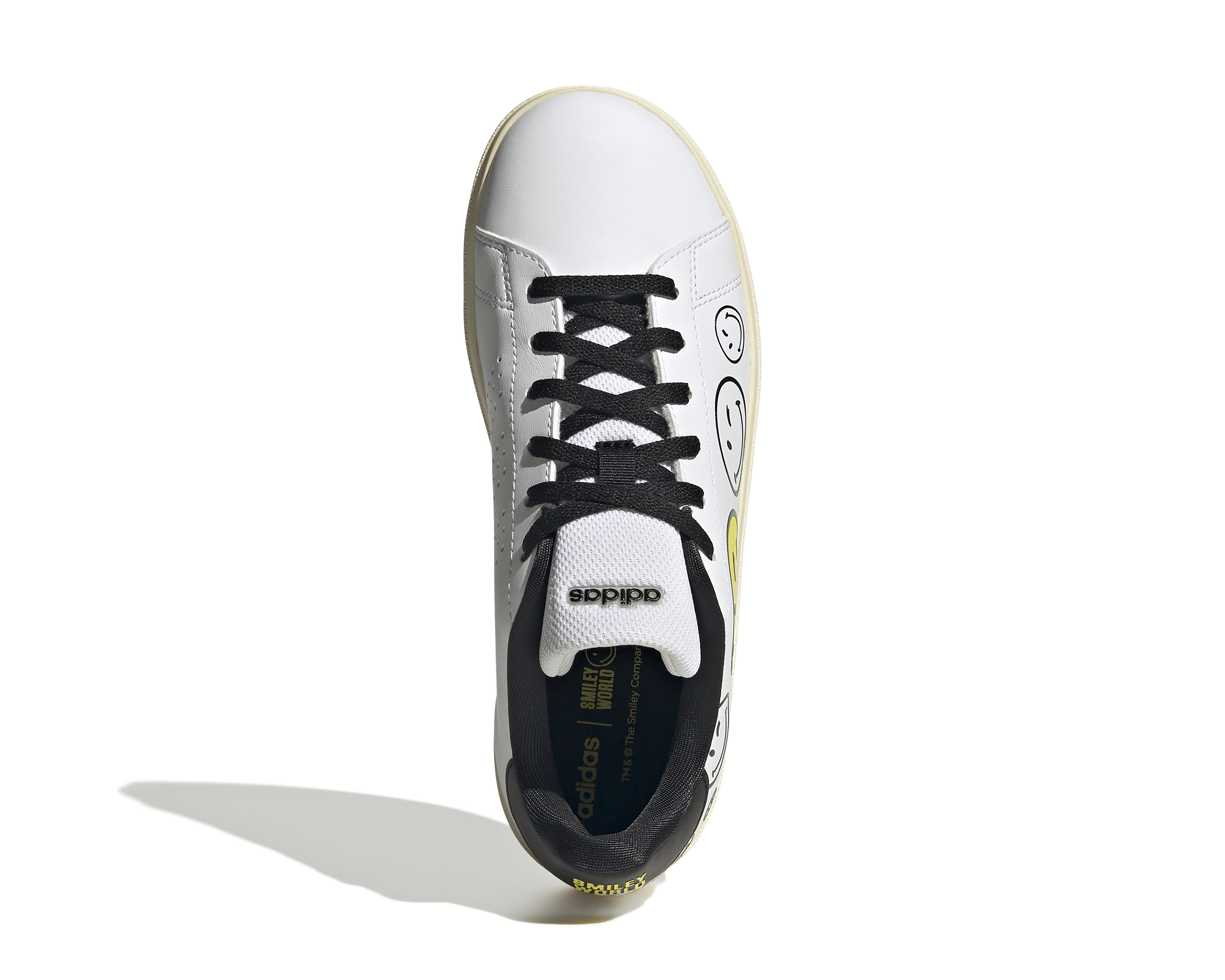 Foto 4 pulgar | Foto 3 | Tenis Adidas Advantage Smiley Juveniles