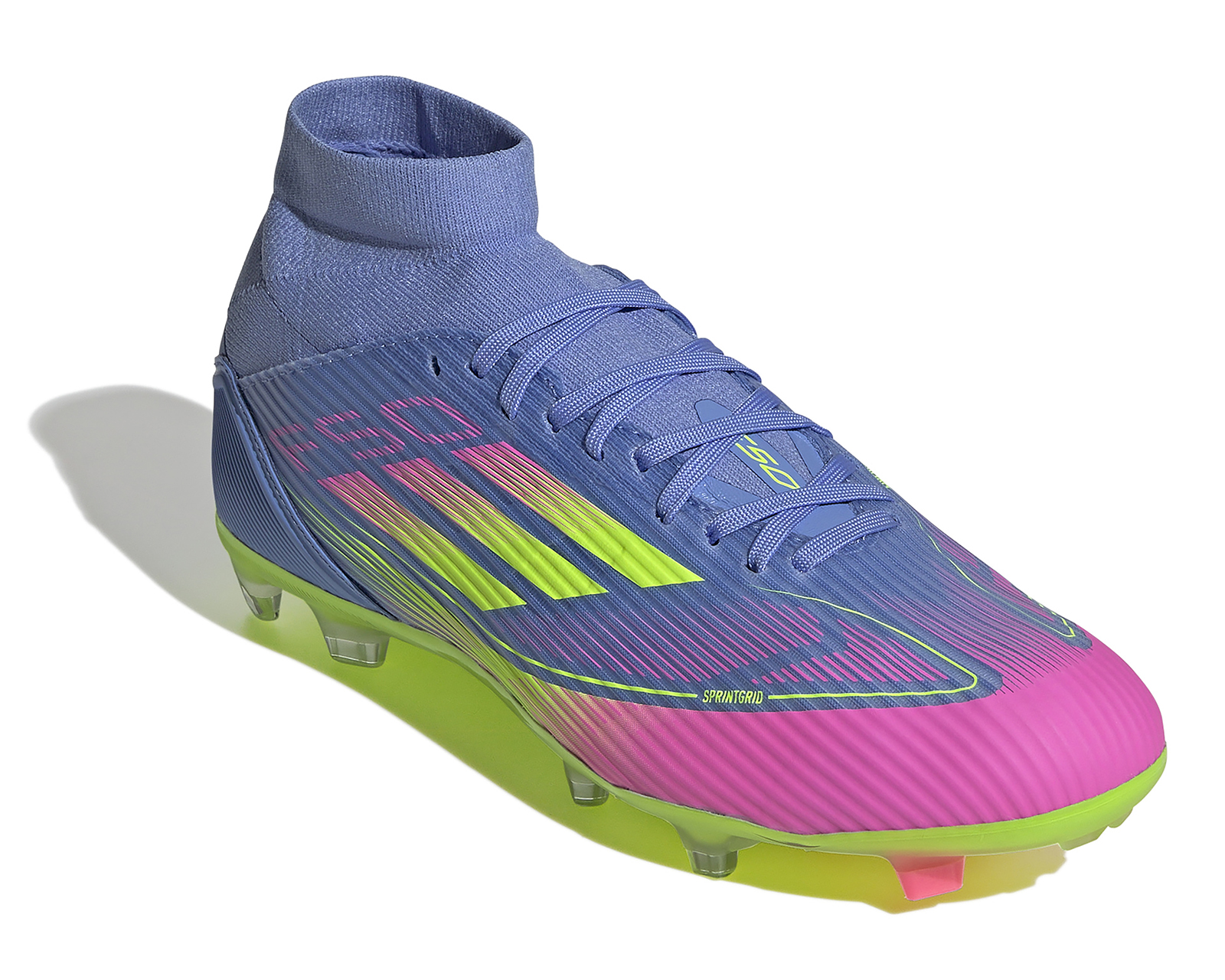 Foto 2 pulgar | Foto 1 | Taquetes de Futbol Adidas F50 League FG/MG Mid W para Hombre