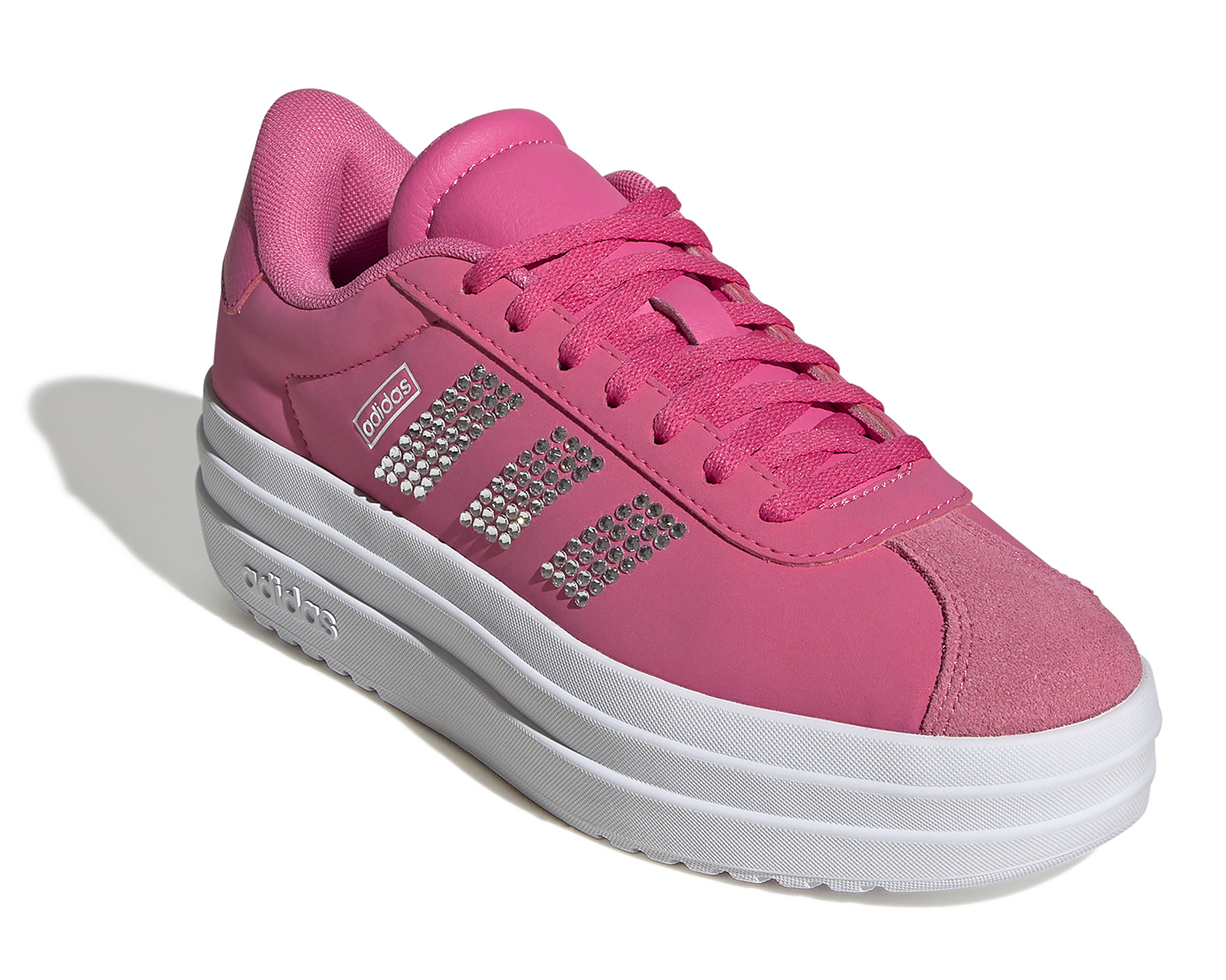 Foto 2 pulgar | Foto 1 | Tenis Adidas VL Court Bold Juveniles