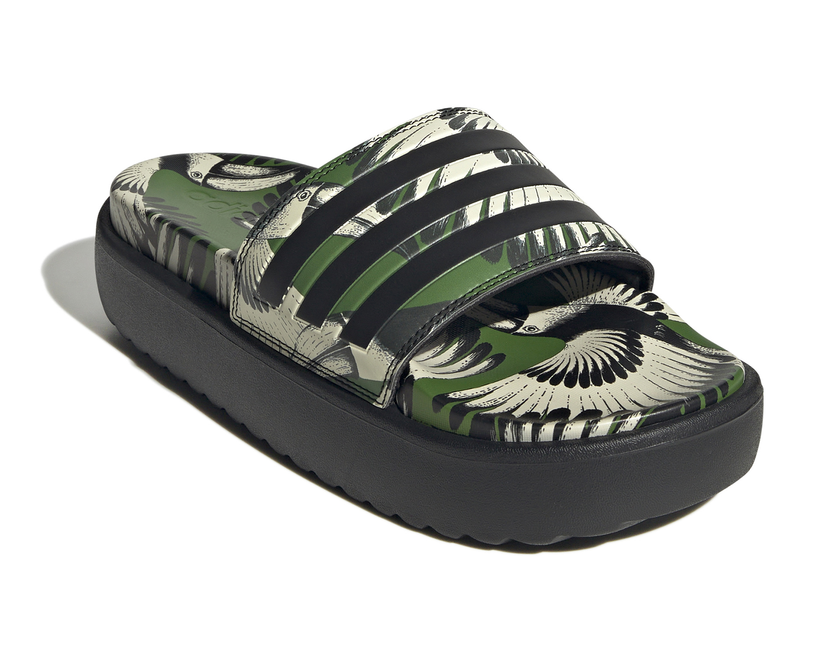 Foto 2 pulgar | Foto 1 | Sandalias Adidas Adilette Platform para Mujer