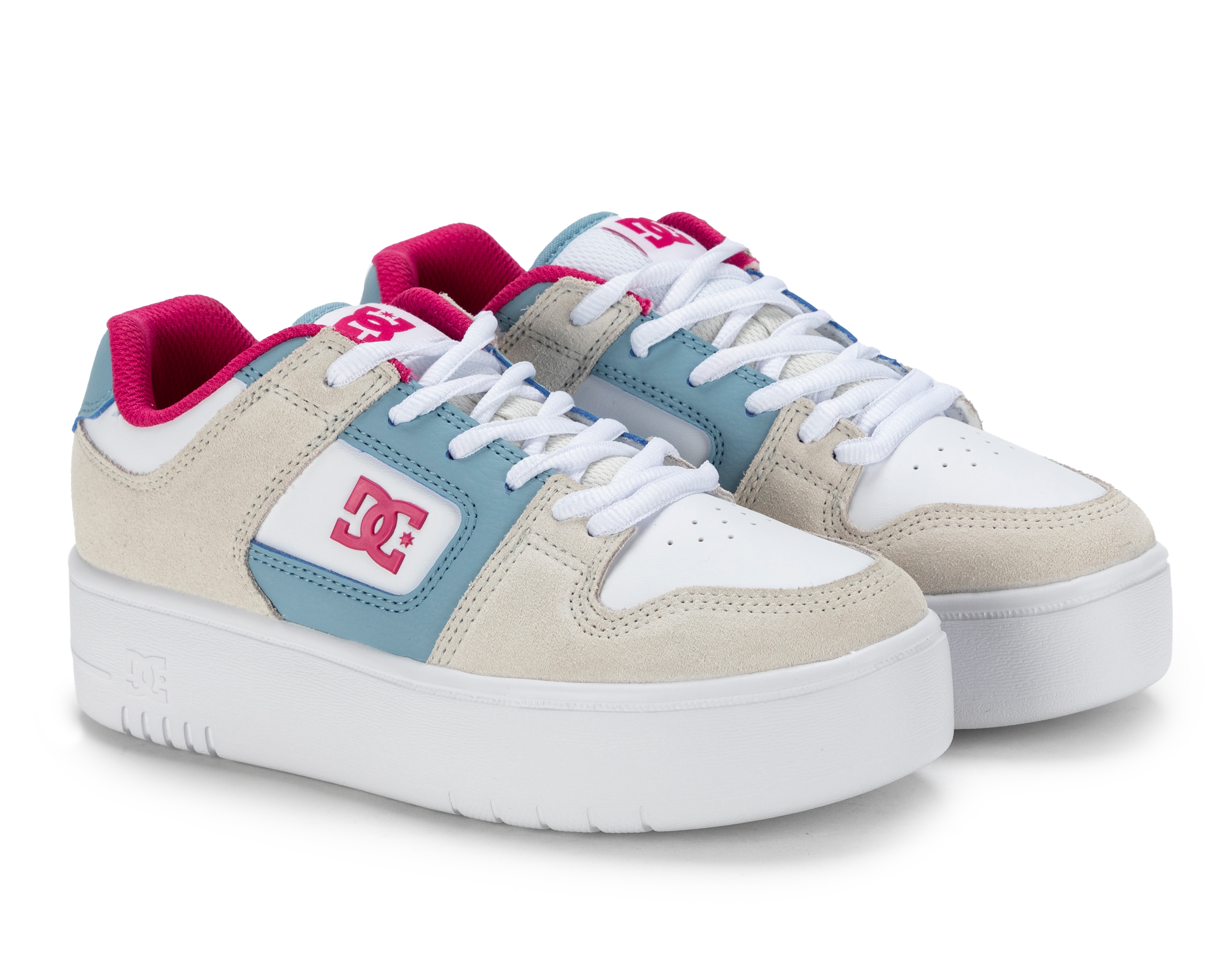 Foto 2 pulgar | Foto 1 | Tenis Casuales DC Shoes de Piel para Mujer