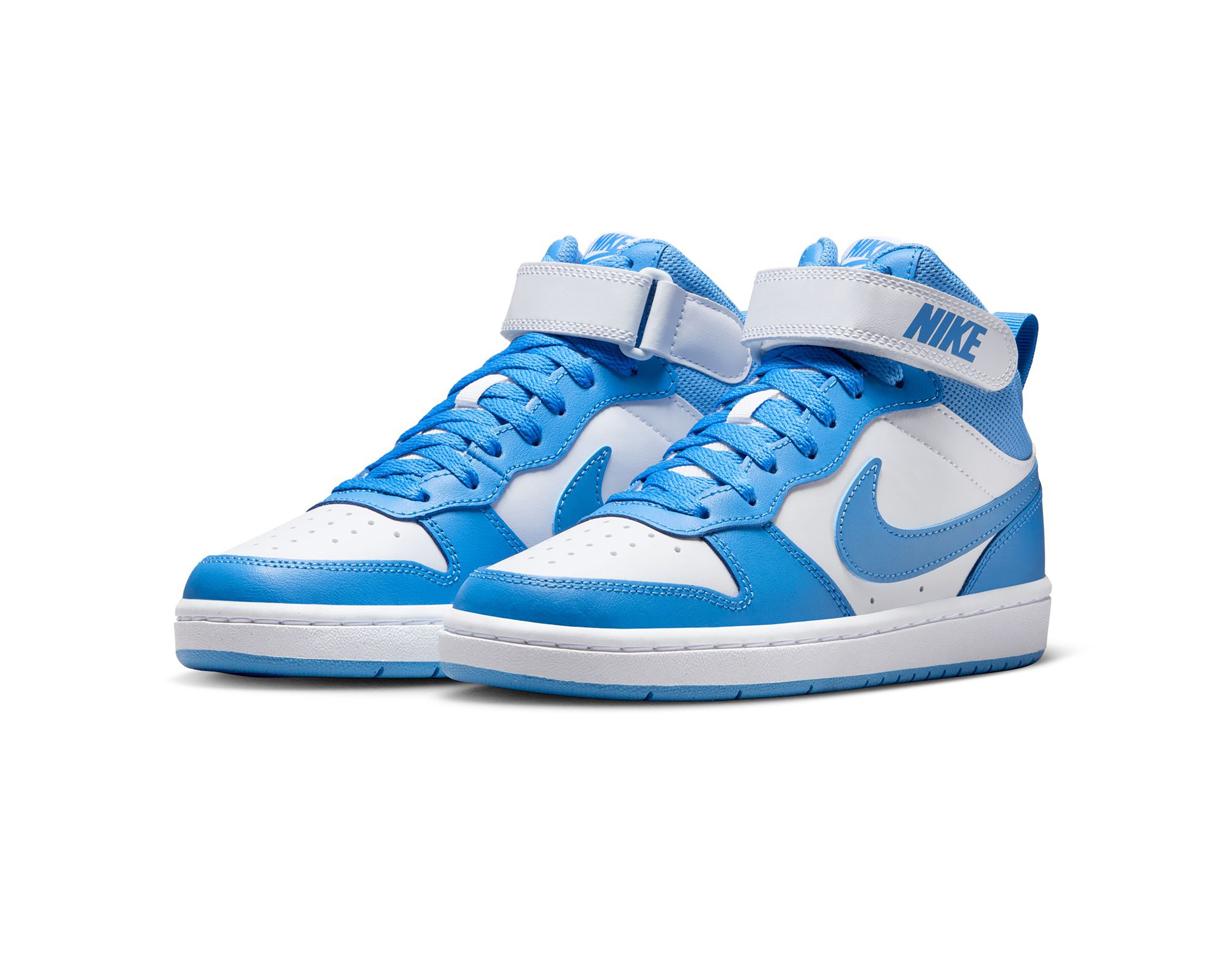 Foto 2 pulgar | Foto 1 | Tenis Nike Court Borough Mid 2 Juveniles