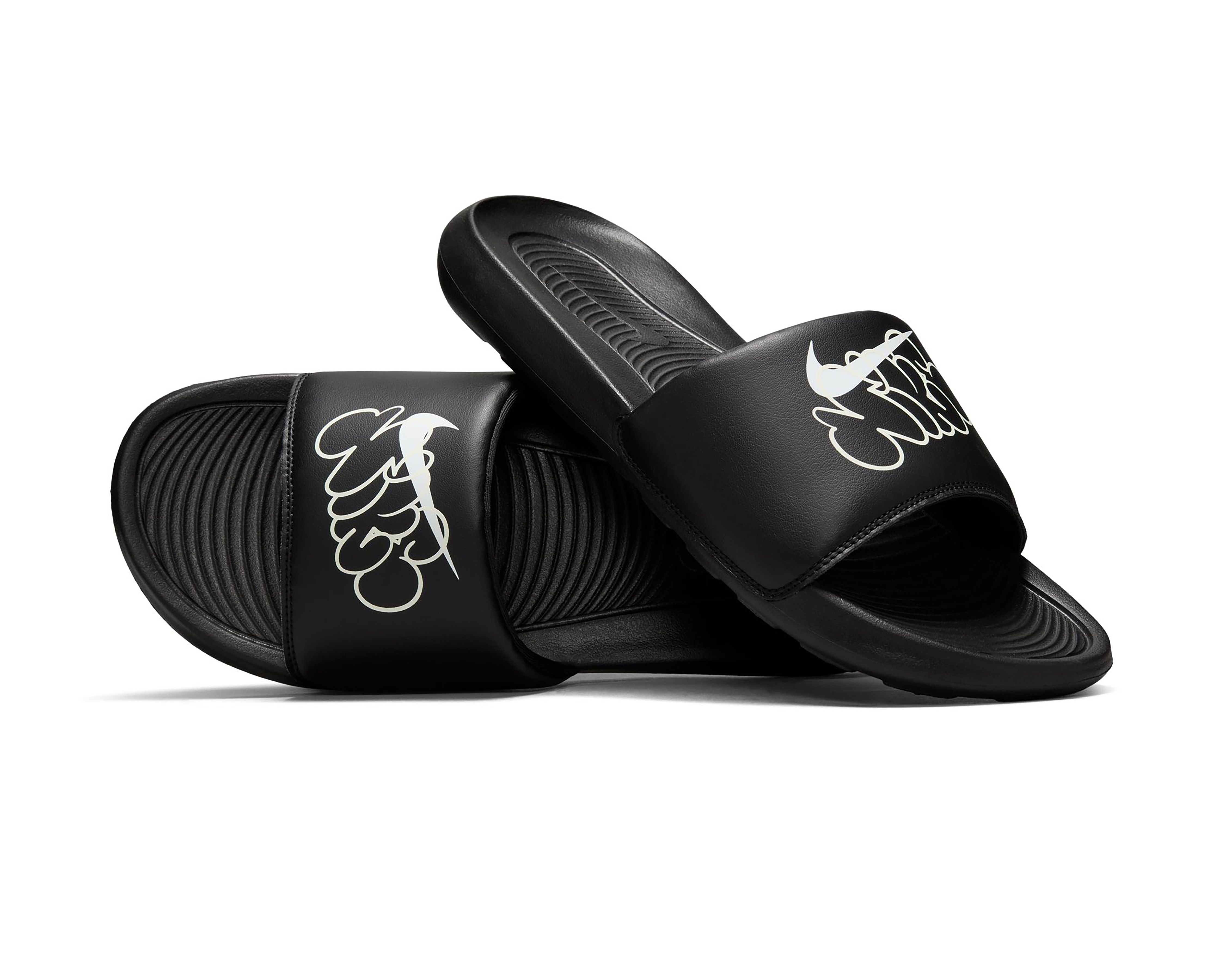 Foto 2 pulgar | Foto 1 | Sandalias Deportivas Nike Victori One Slide Print para Hombre