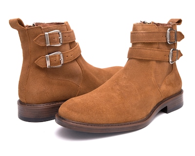 Foto 1 | Foto 1 | Botas Casuales Christian Gallery de Piel para Hombre