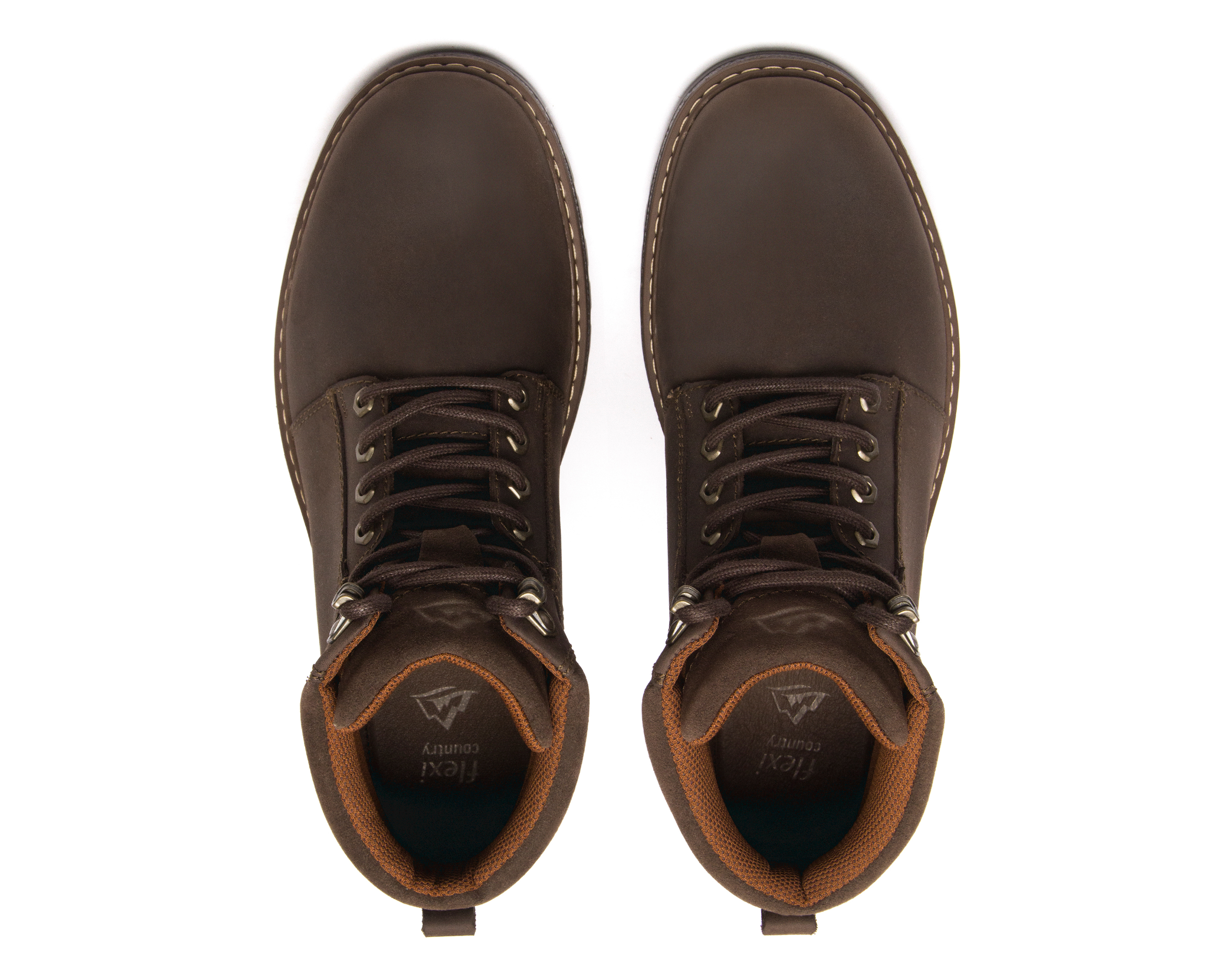 Foto 4 pulgar | Foto 3 | Botines Outdoor Flexi Mattos Country de Piel para Hombre