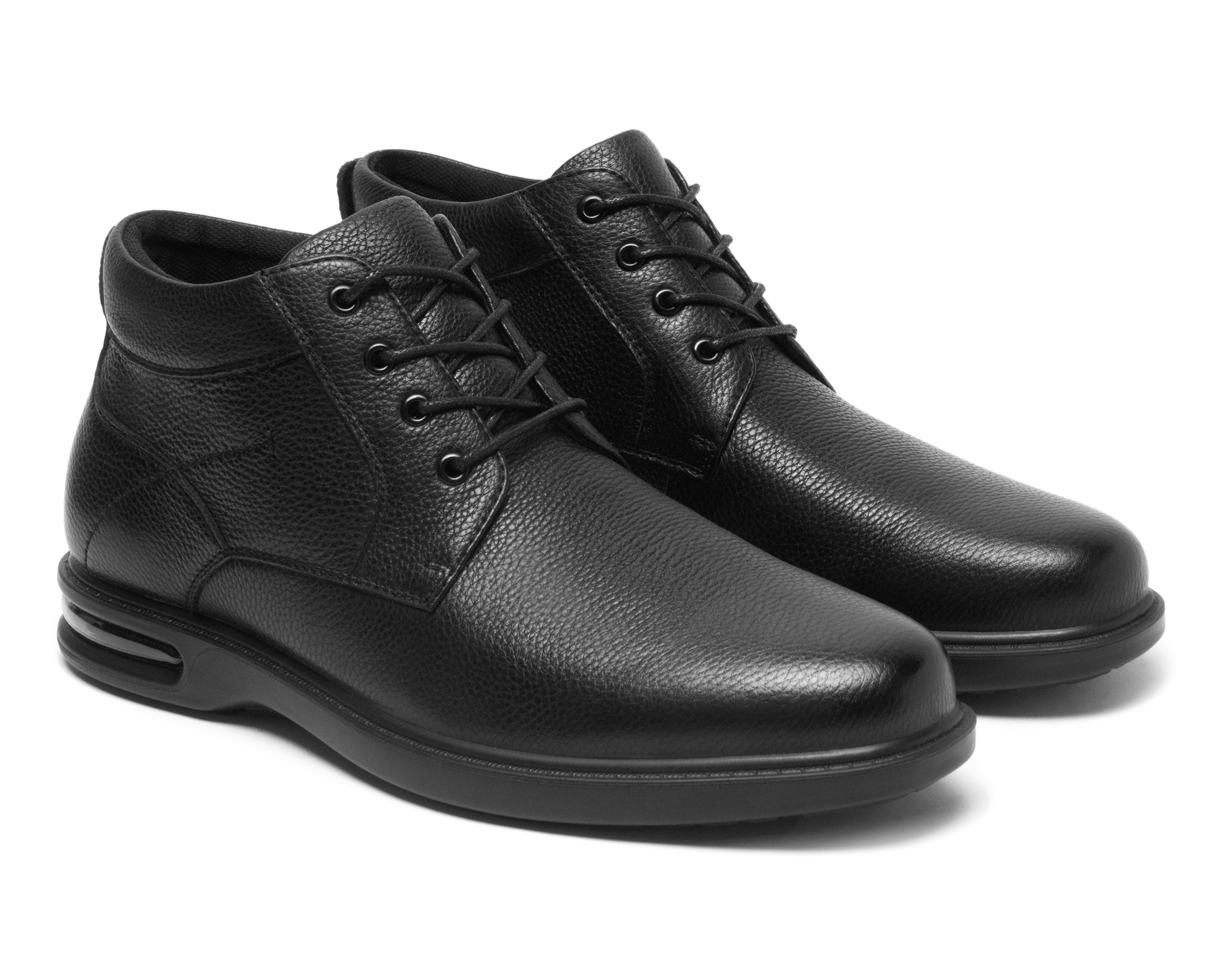 Foto 2 pulgar | Foto 1 | Botines Casuales Flexi Renan de Piel para Hombre