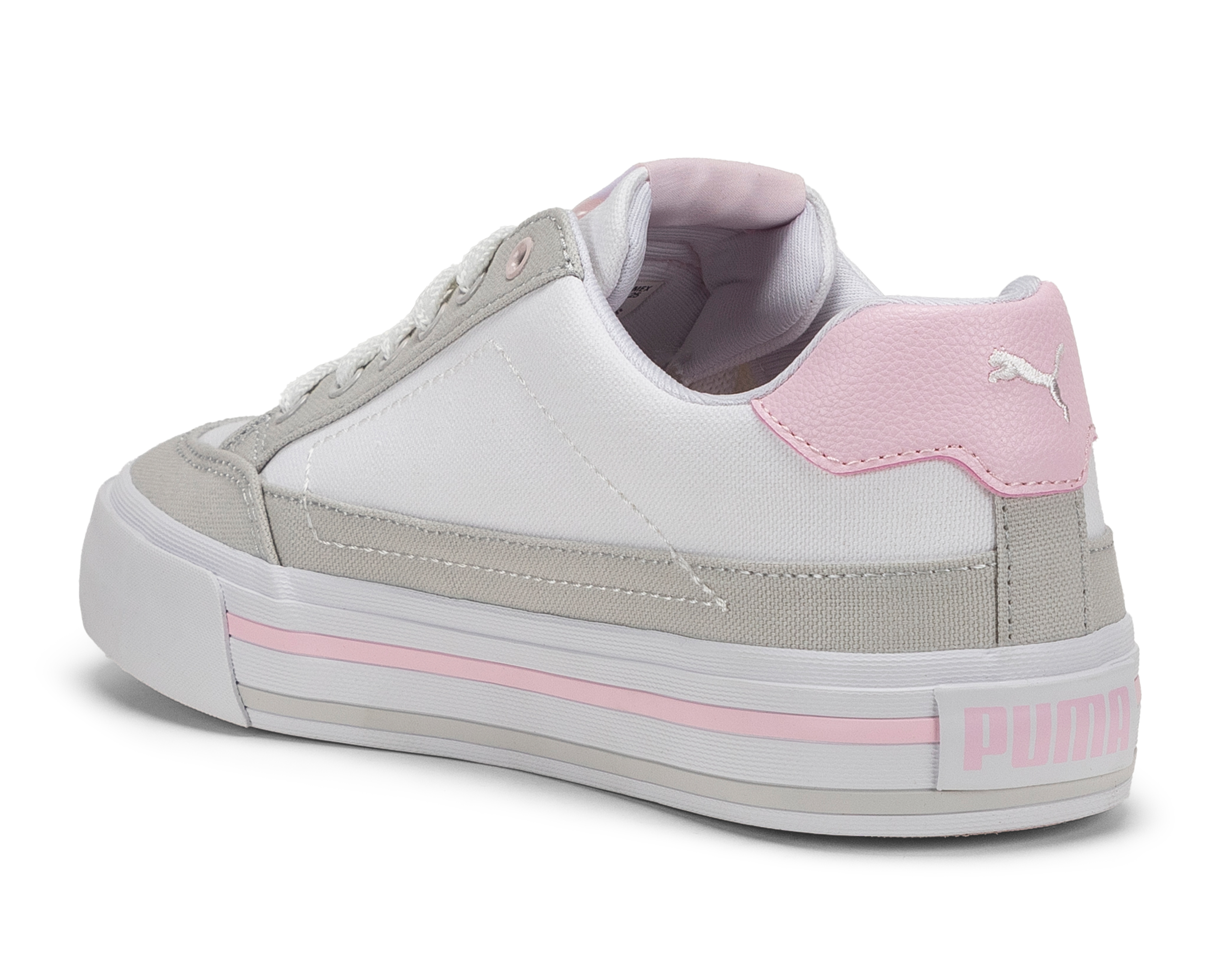 Foto 4 pulgar | Foto 3 | Tenis Puma Court Classic Vulc para Mujer