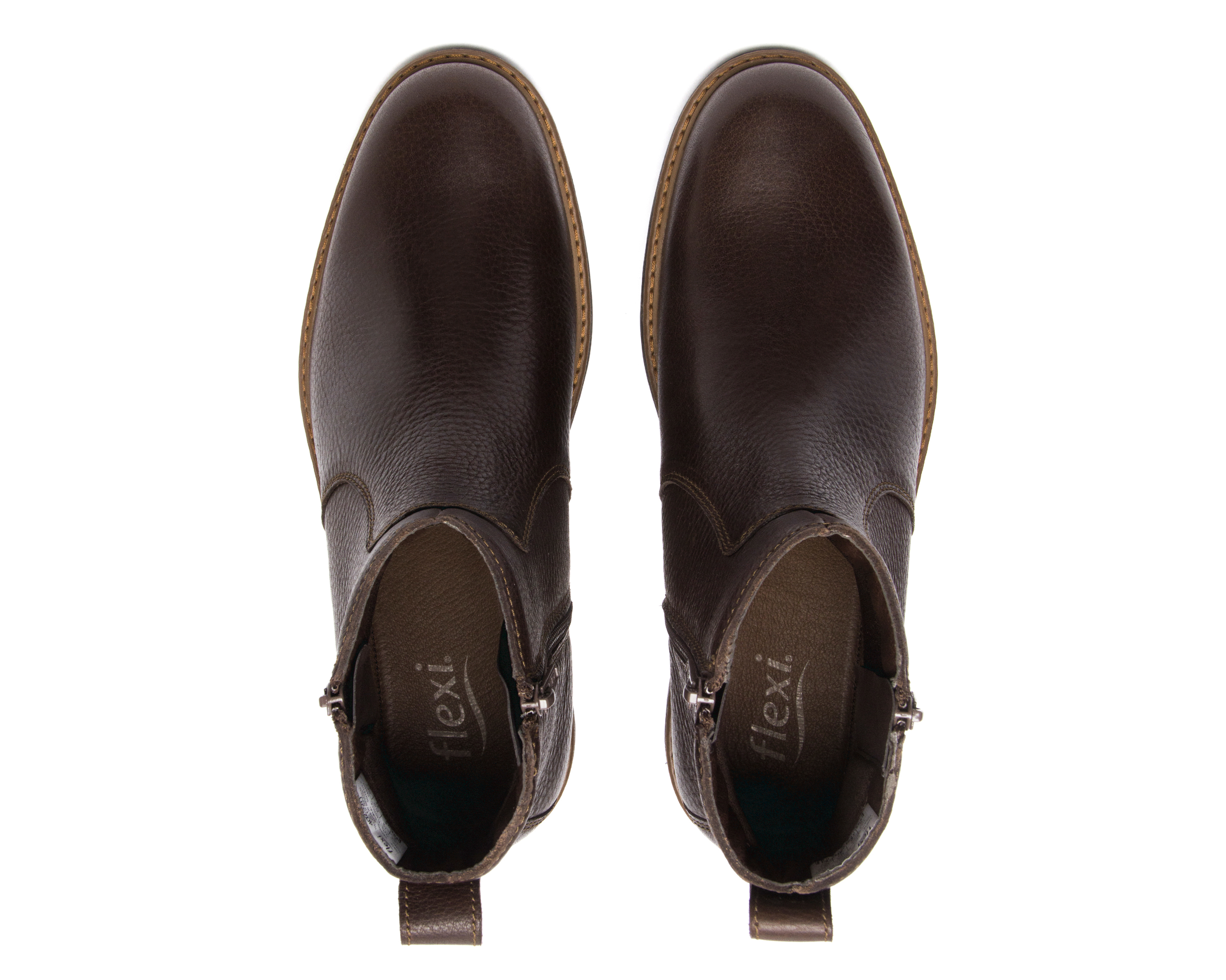 Foto 4 pulgar | Foto 3 | Botines Vaquero Flexi Gasly de Piel para Hombre