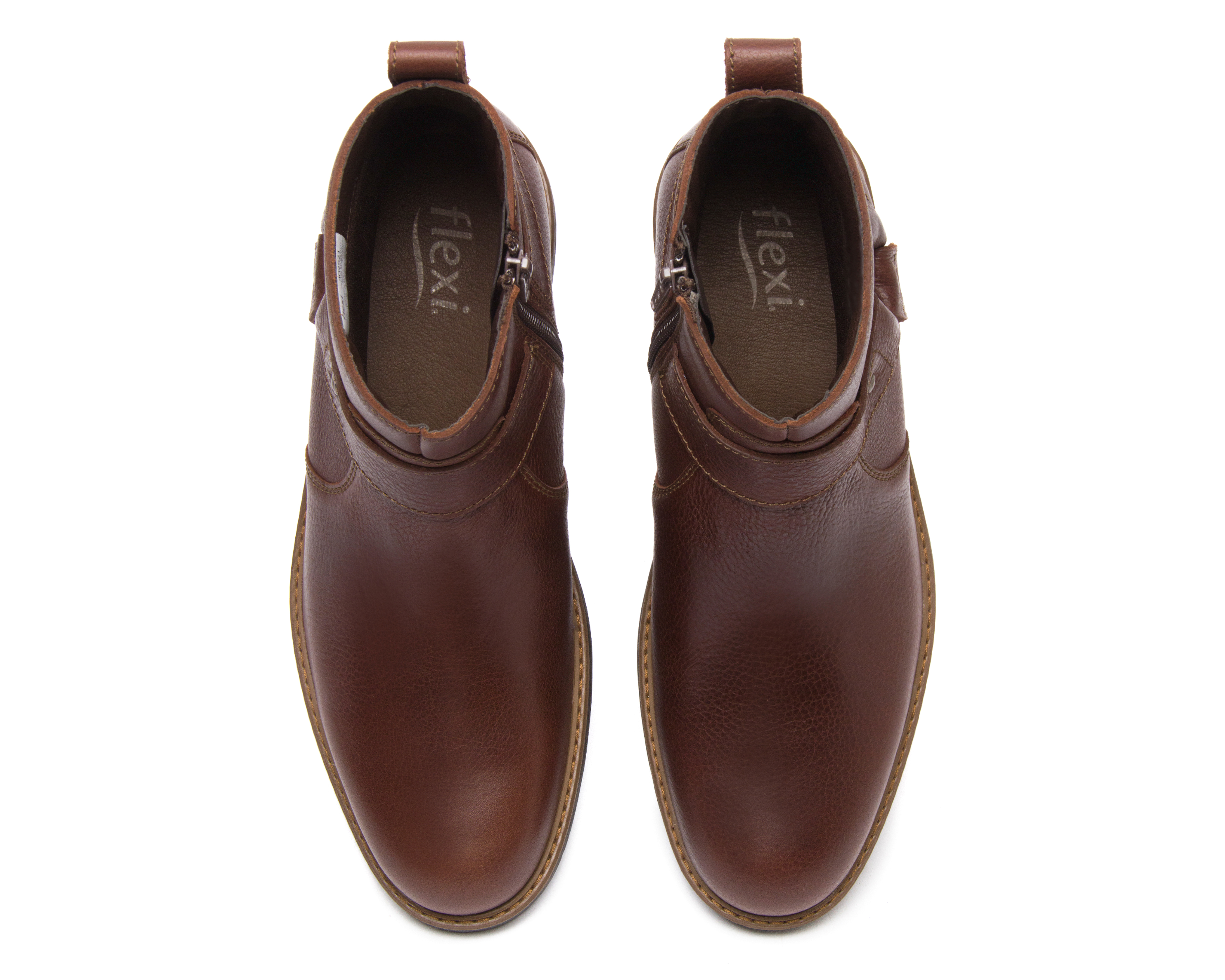 Foto 4 pulgar | Foto 3 | Botas Casuales Flexi de Piel para Hombre