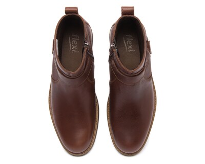 Foto 3 | Foto 3 | Botas Casuales Flexi de Piel para Hombre