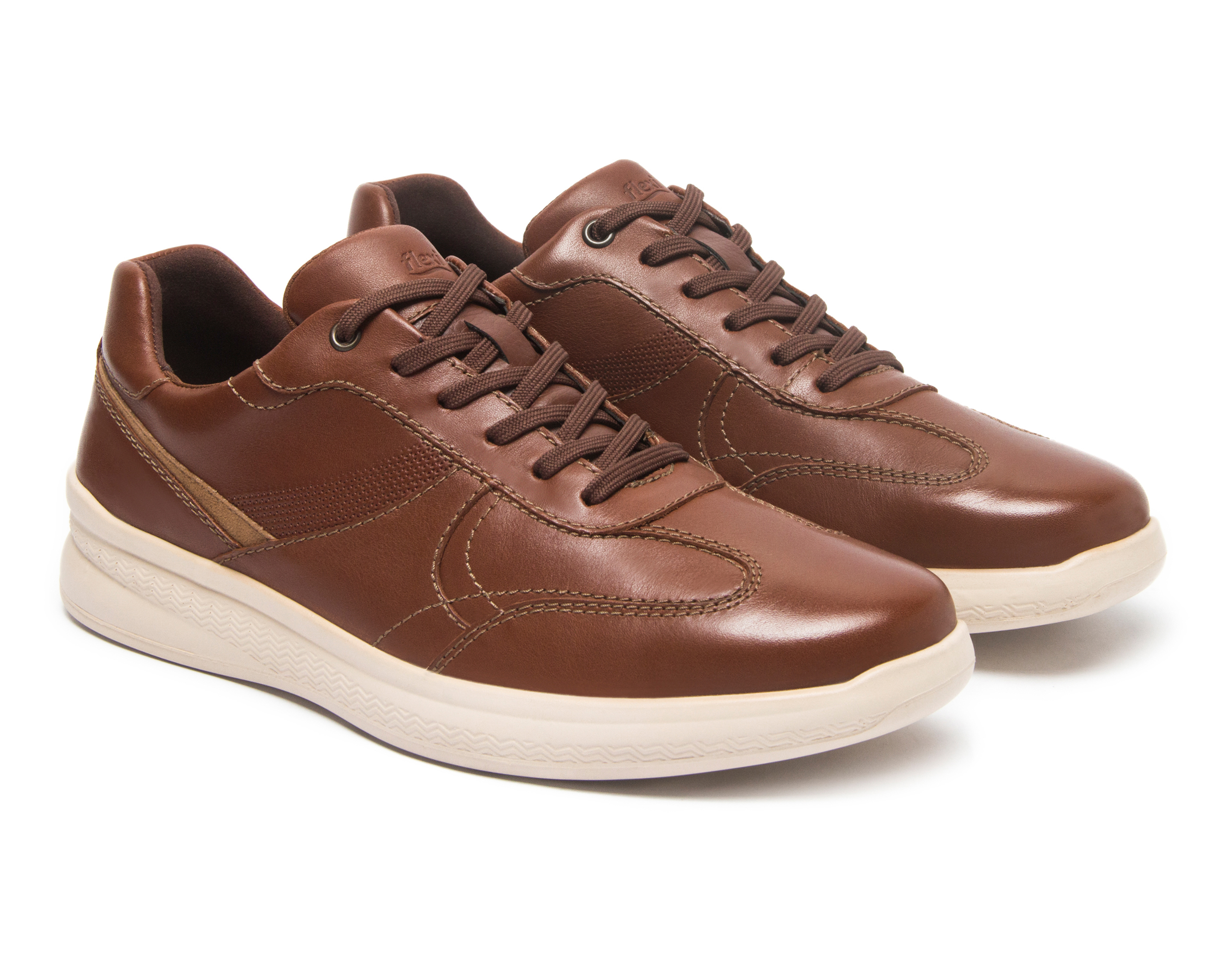 Foto 2 pulgar | Foto 1 | Zapatos Confort Flexi de Piel para Hombre