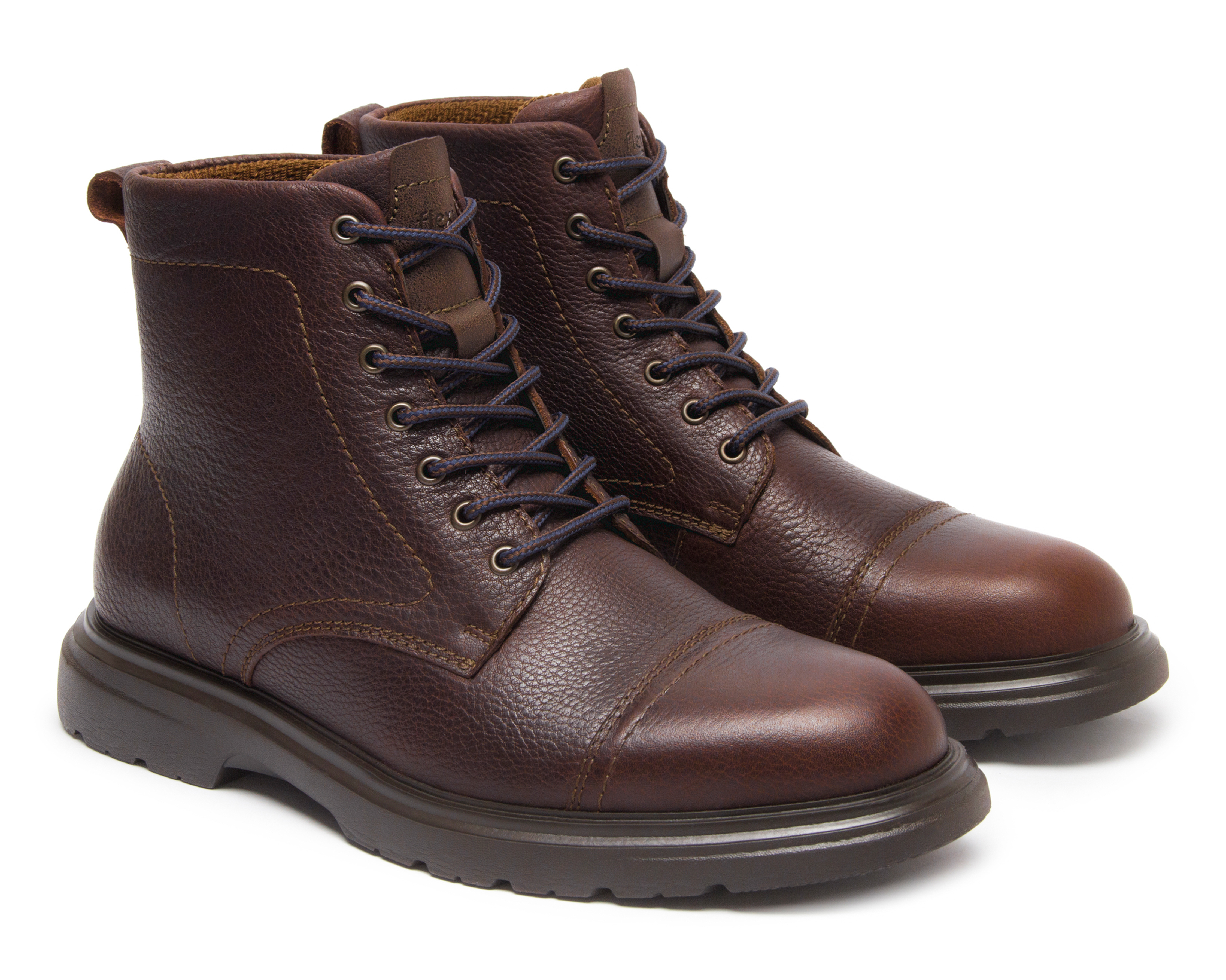 Foto 2 pulgar | Foto 1 | Botas Casuales Flexi Amendola de Piel para Hombre