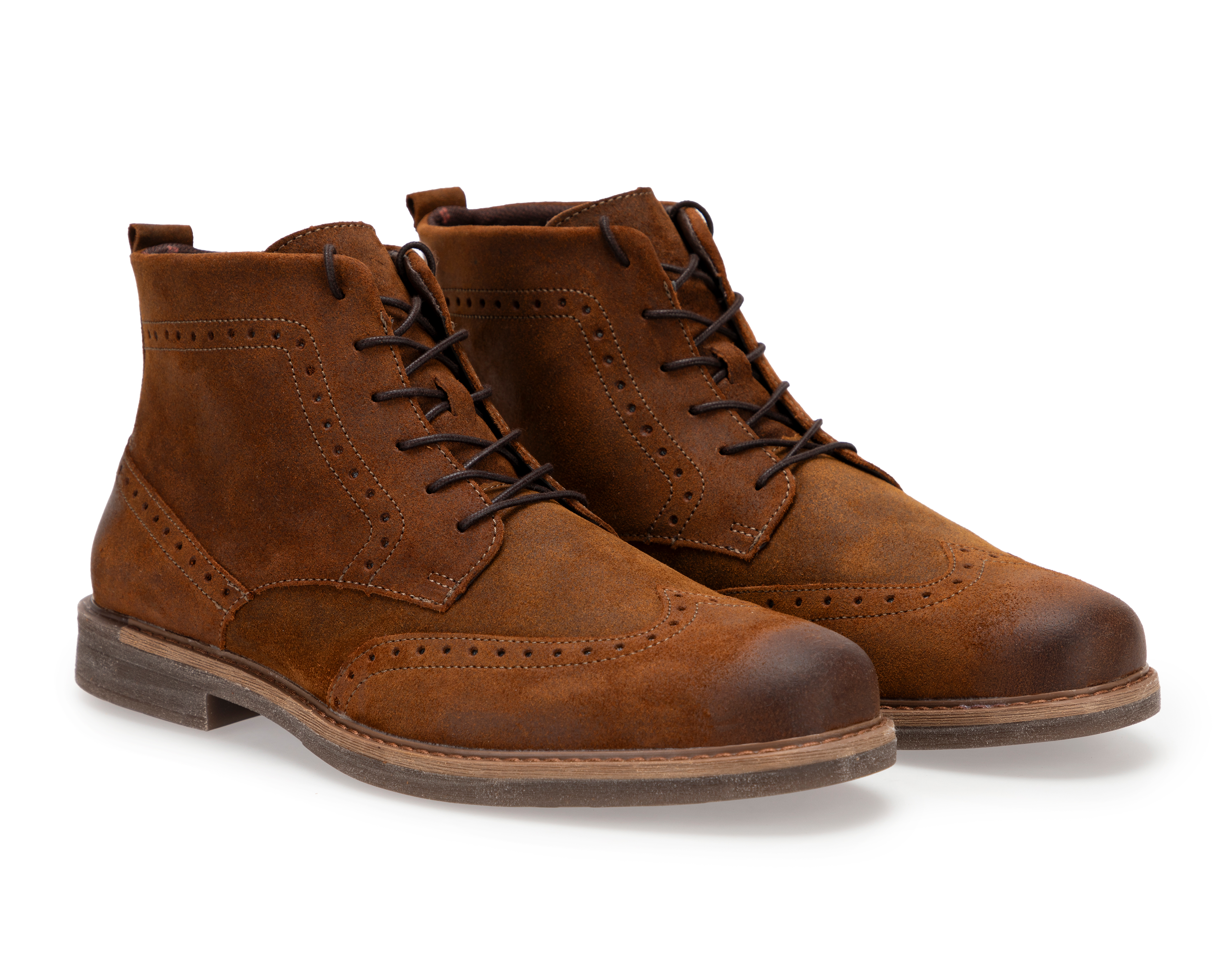 Foto 2 pulgar | Foto 1 | Botas Casuales Flexi Dinamo de Piel para Hombre