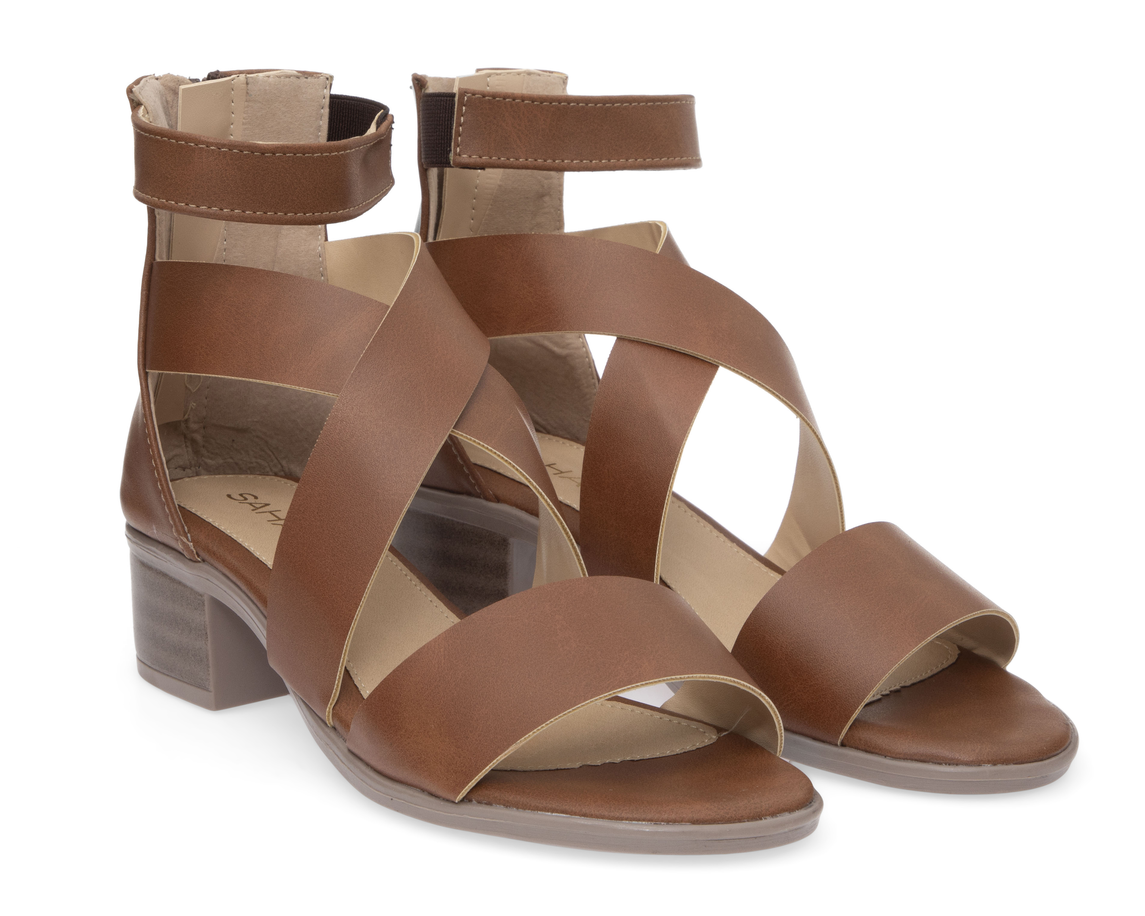 Foto 2 pulgar | Foto 1 | Sandalias de Tacón Sahara para Mujer