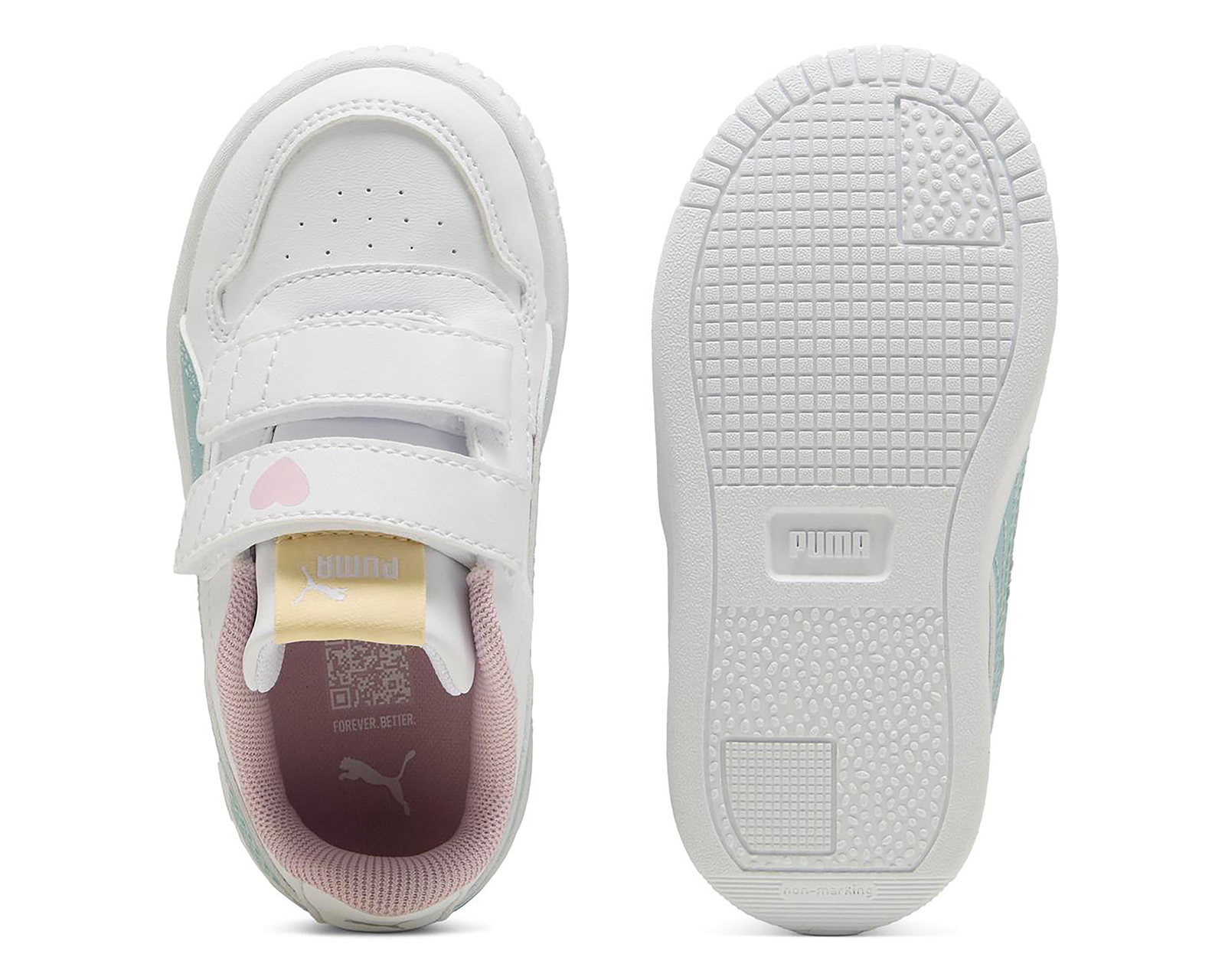 Foto 3 pulgar | Foto 2 | Tenis Puma Carina Street Lacey V para Bebé Niña