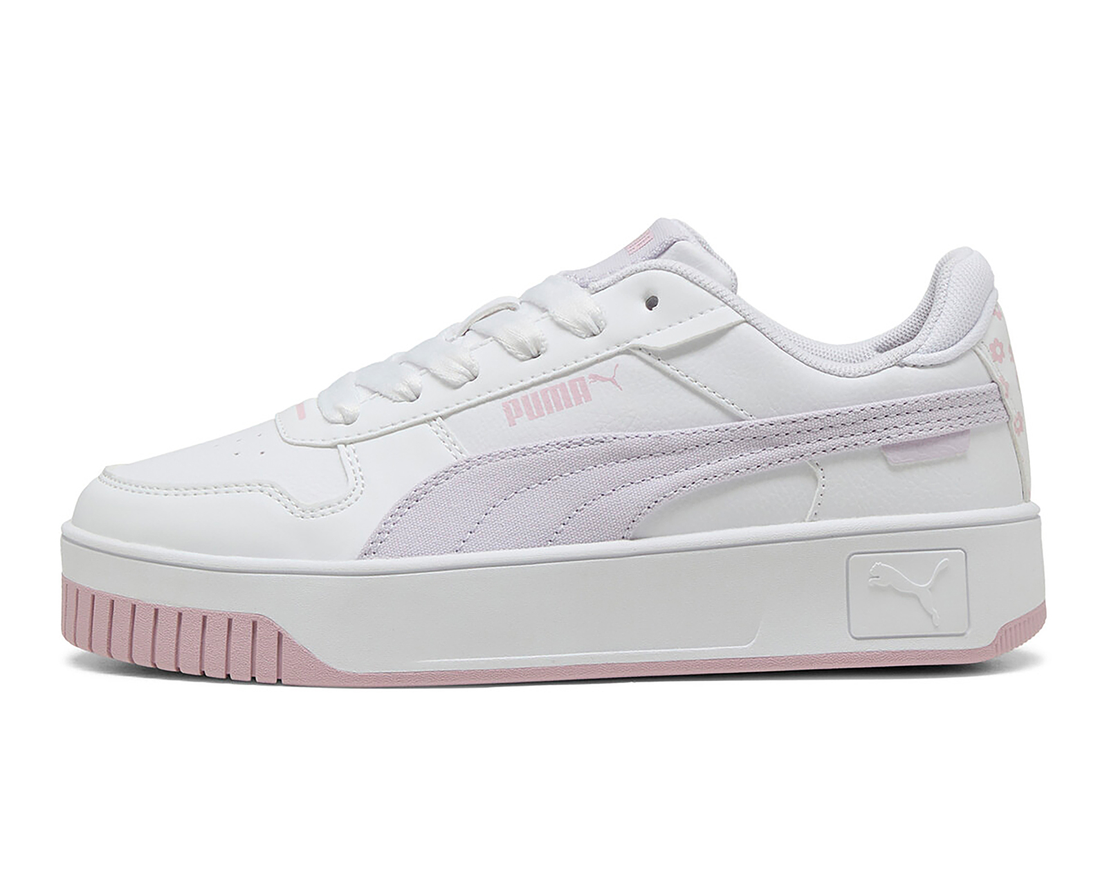 Foto 5 pulgar | Foto 4 | Tenis Puma Carina Street Beach Florals Juveniles