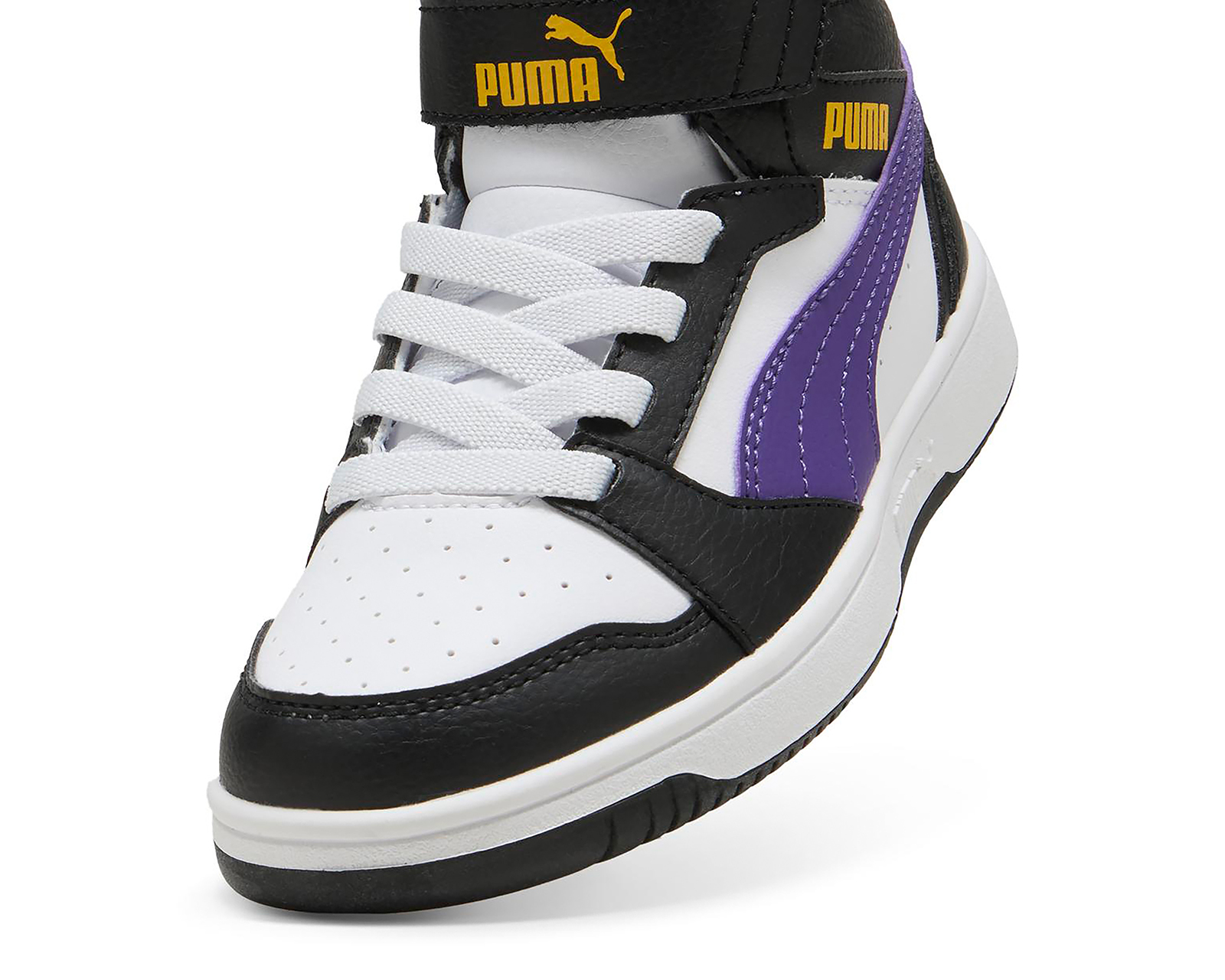 Foto 5 | Foto 5 | Tenis Puma Rebound V6 Mid para Niño