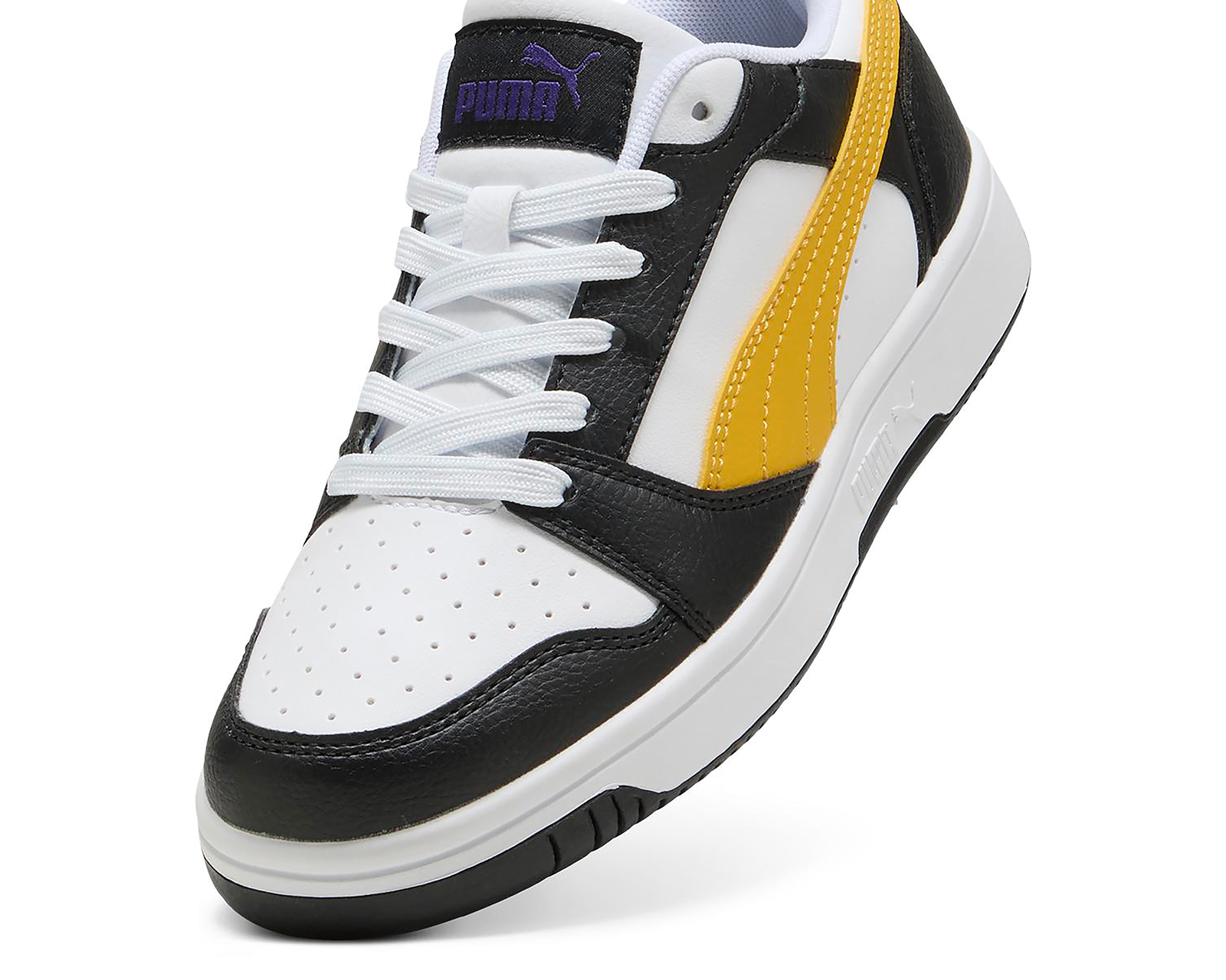 Foto 6 pulgar | Foto 5 | Tenis Puma Rebound V6 Low Juveniles