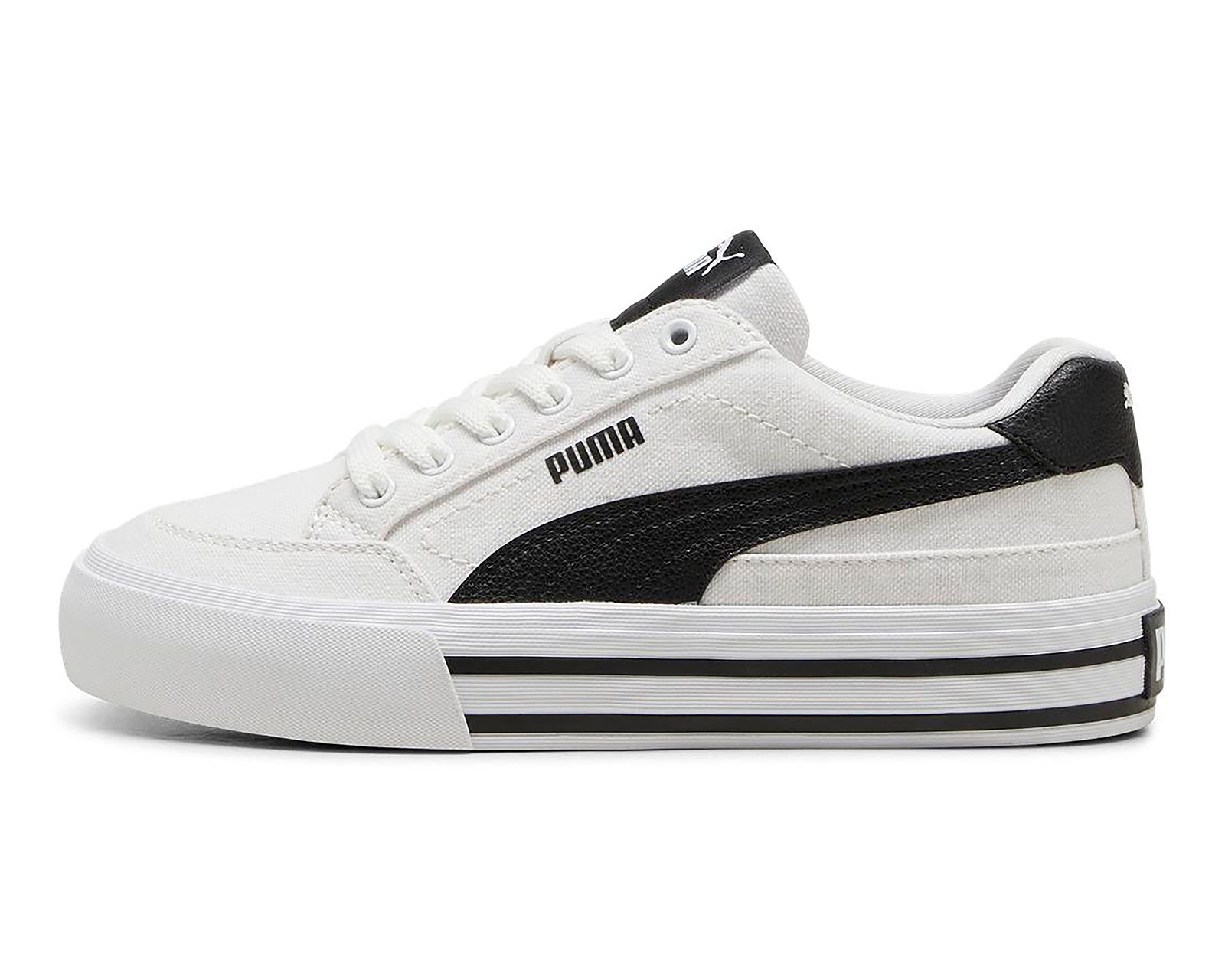 Foto 5 pulgar | Foto 4 | Tenis Puma Court Classic Vulc Formstrip Juveniles
