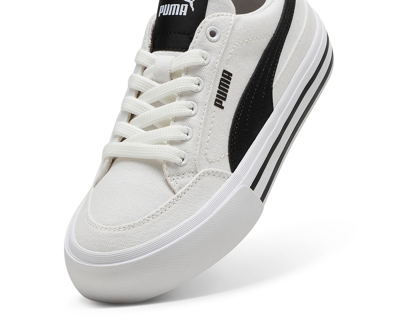 Foto 6 pulgar | Foto 5 | Tenis Puma Court Classic Vulc Formstrip Juveniles