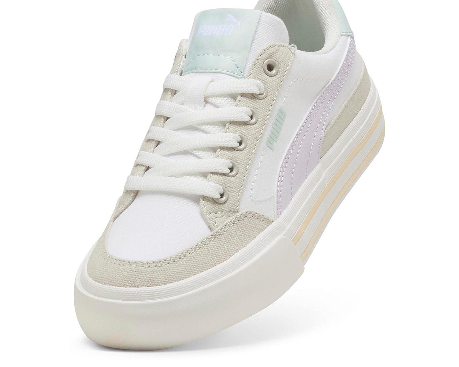 Foto 5 | Foto 5 | Tenis Puma Court Classic Vulc Formstrip Juveniles