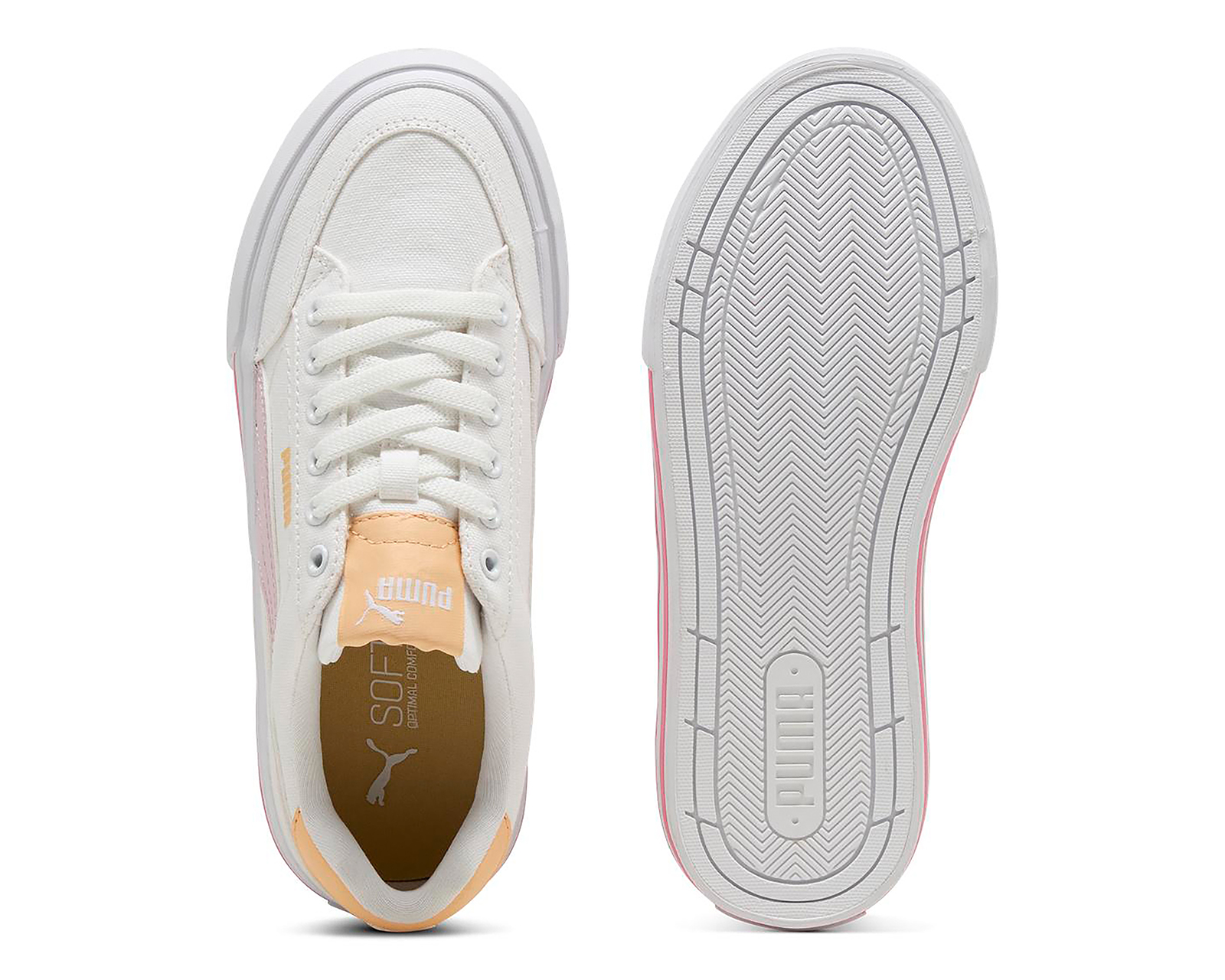 Foto 3 pulgar | Foto 2 | Tenis Puma Court Classic Vulc Formstrip Juveniles