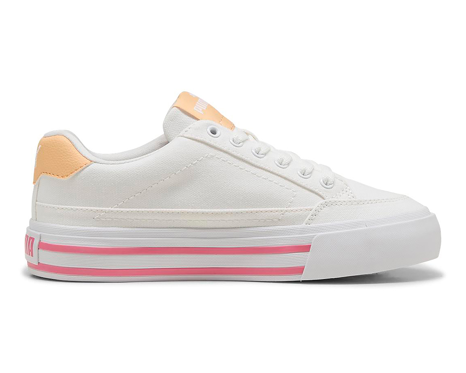 Foto 4 pulgar | Foto 3 | Tenis Puma Court Classic Vulc Formstrip Juveniles