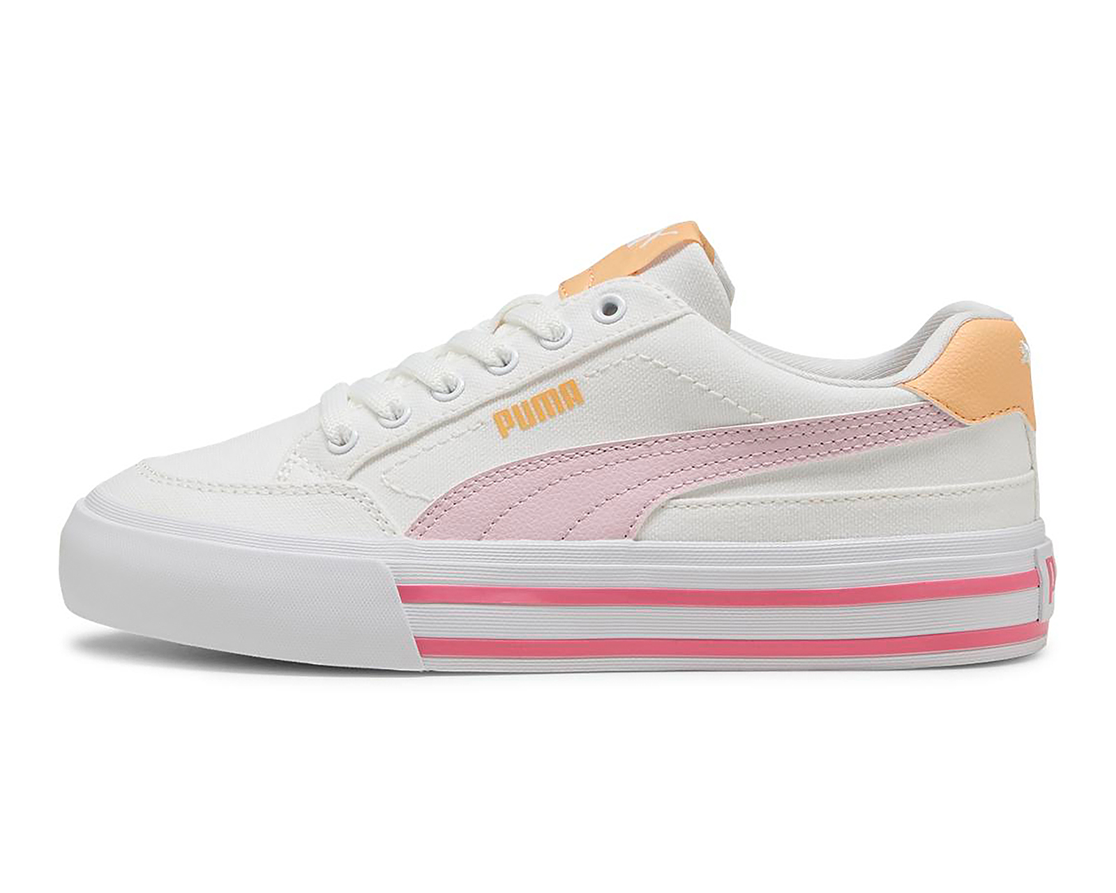 Foto 5 pulgar | Foto 4 | Tenis Puma Court Classic Vulc Formstrip Juveniles
